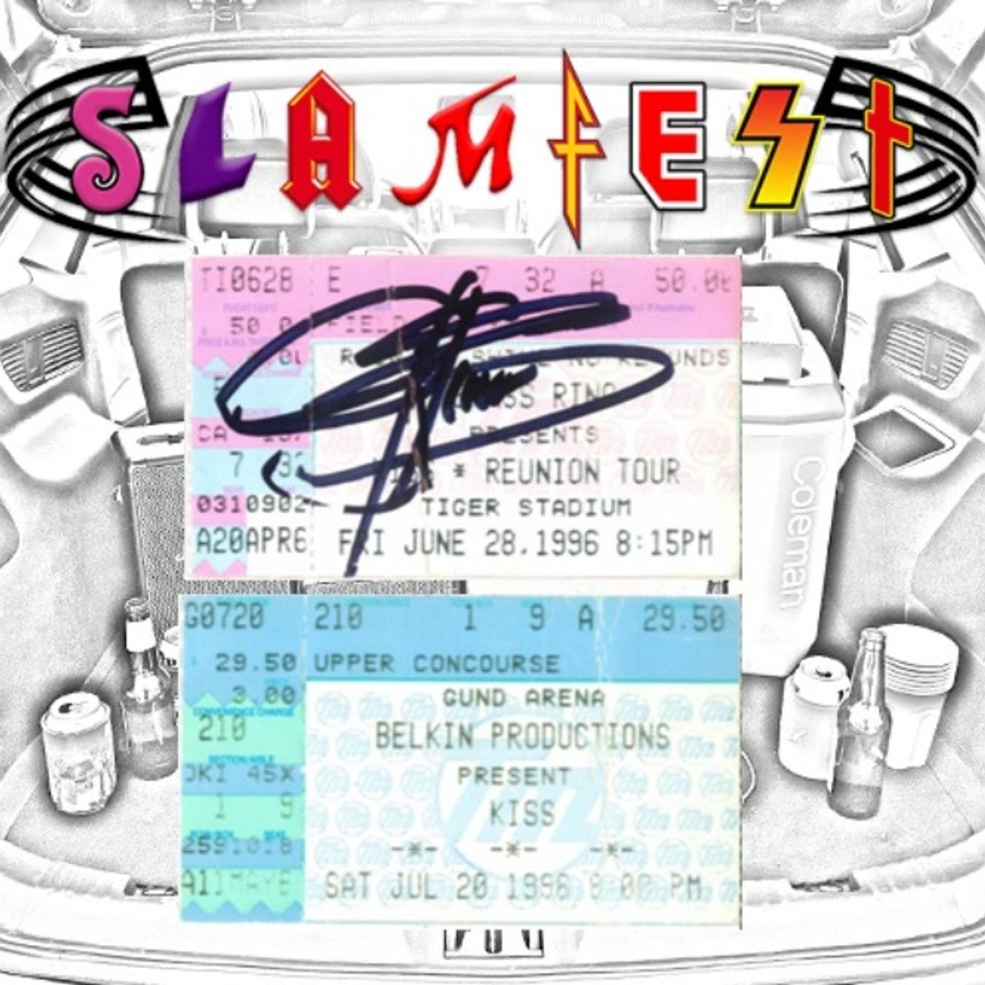 Kiss/Alice in Chains/Sponge Concert 6/28/96 (and Kiss 7/20/96)