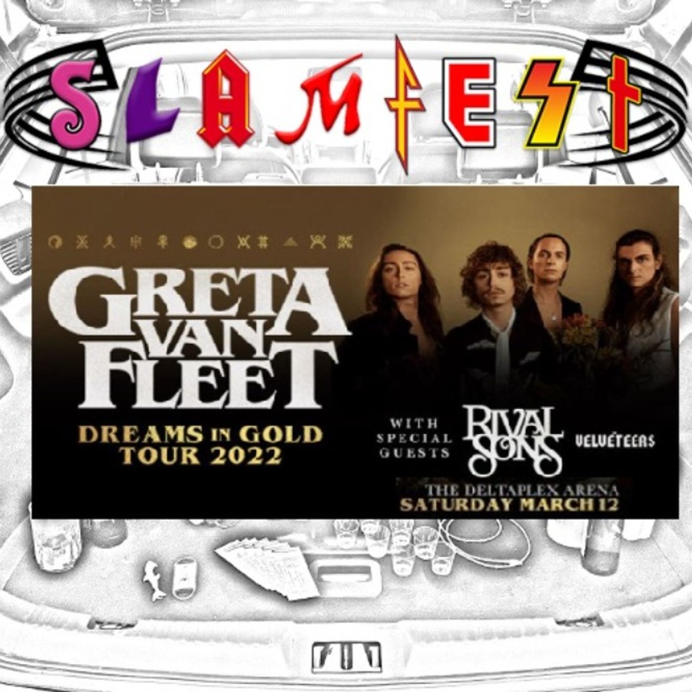 Greta Van Fleet/Rival Sons Concert 3/12/22 (and Rival Sons 3/8/22)
