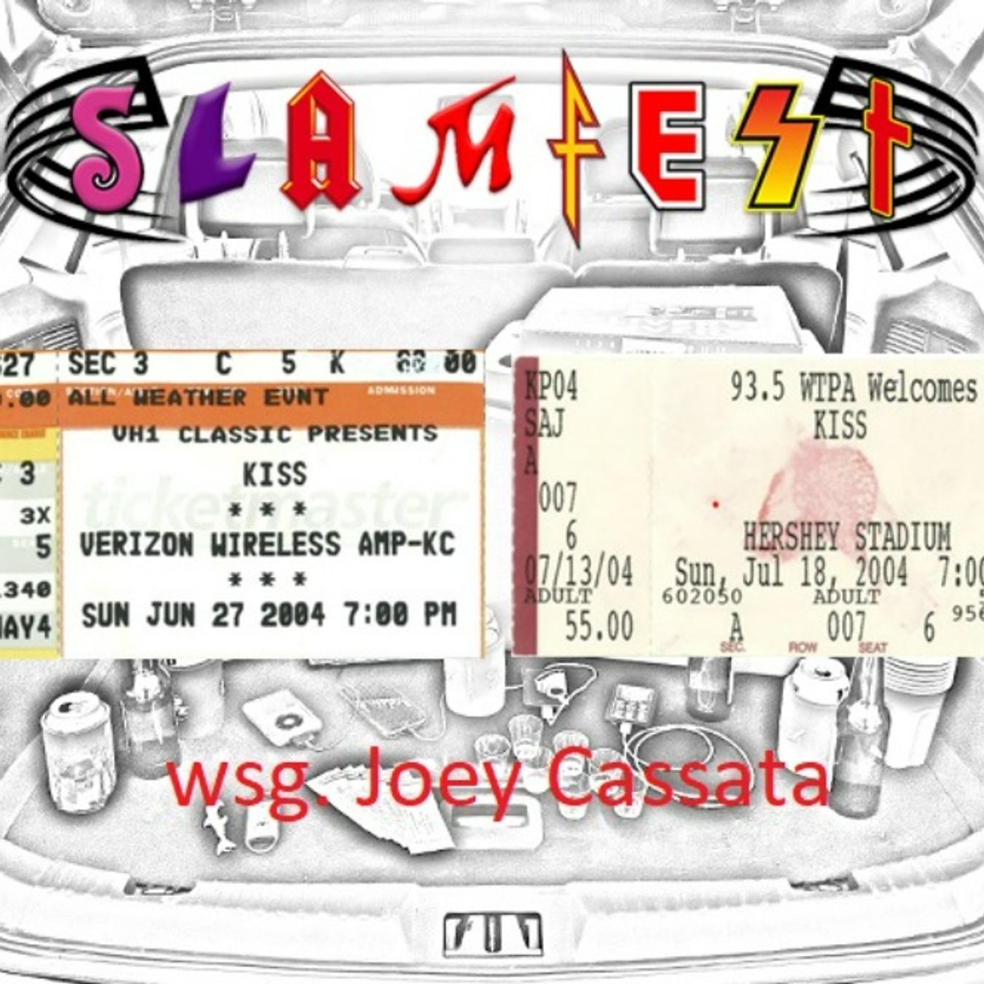 Rock the Nation Tour - Kiss/Poison/ZO2 Concert - 6/27/04 and 7/18/04 wsg. Joey Cassata