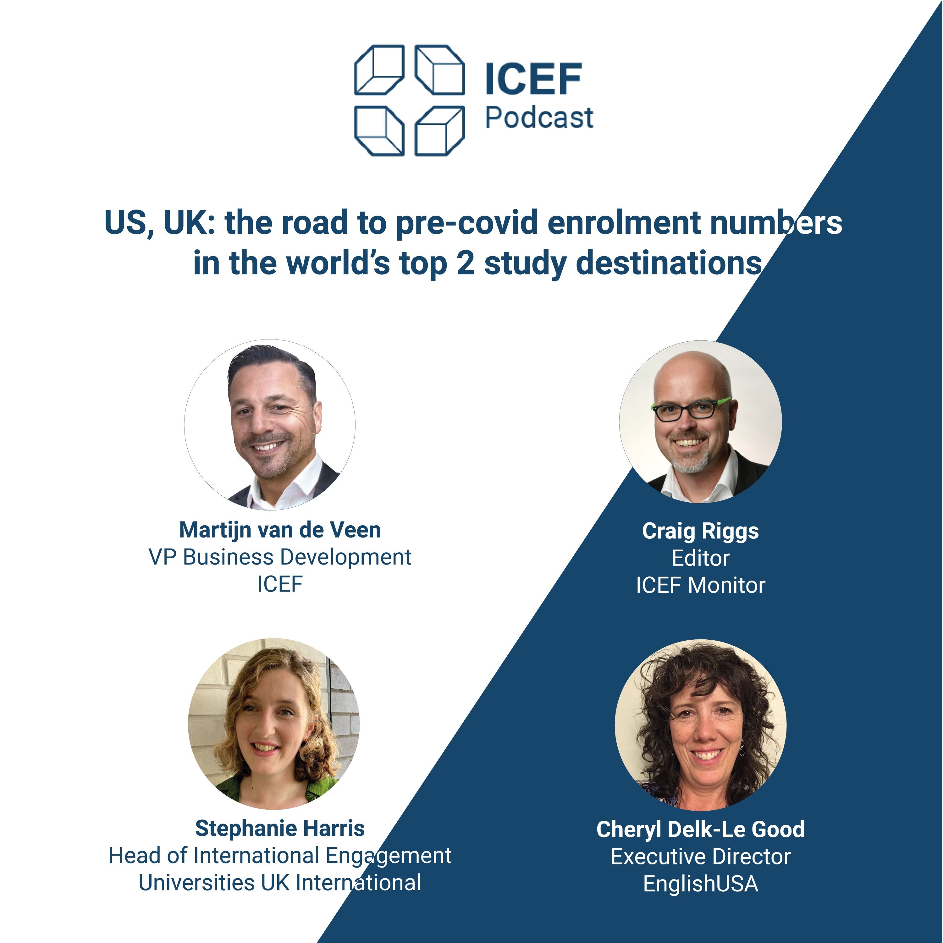 August 2021: US, UK: the road to pre-covid enrolment numbers in the world’s top 2 study destinations