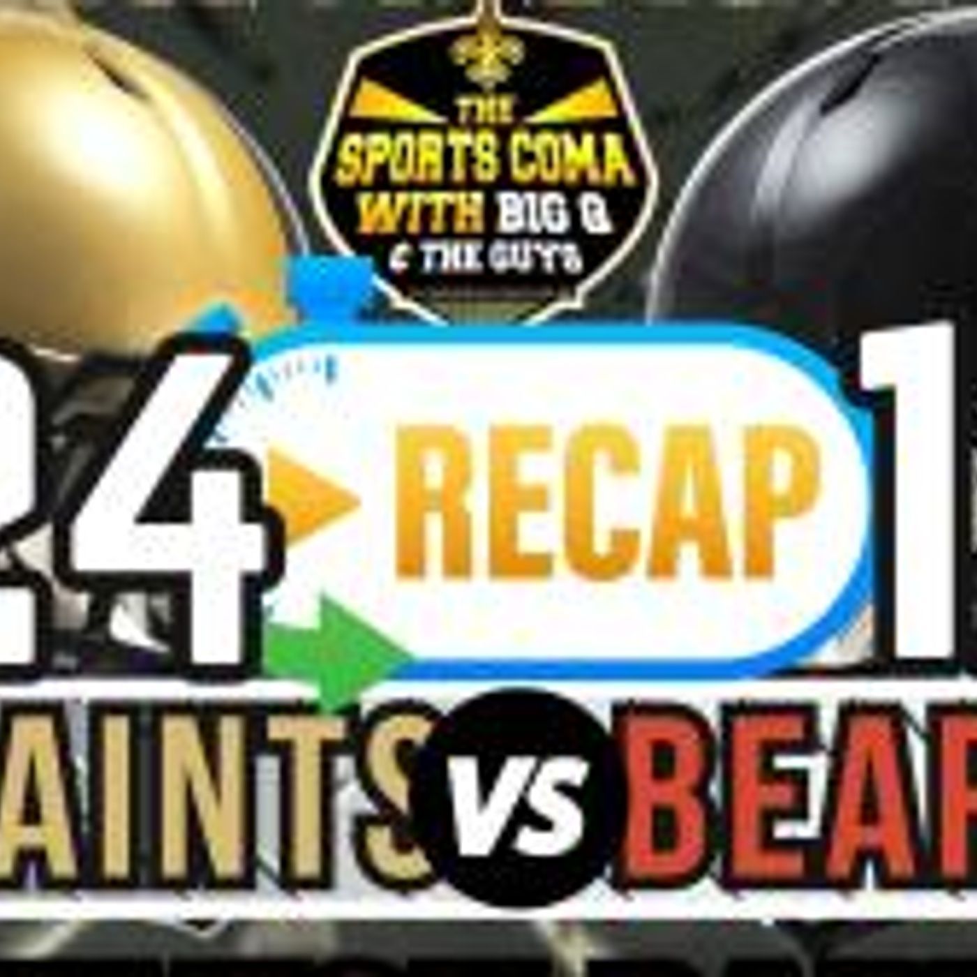 Saints Clinch Thrilling 24-17 Win Over Bears, 1st in NFC South episode artwork