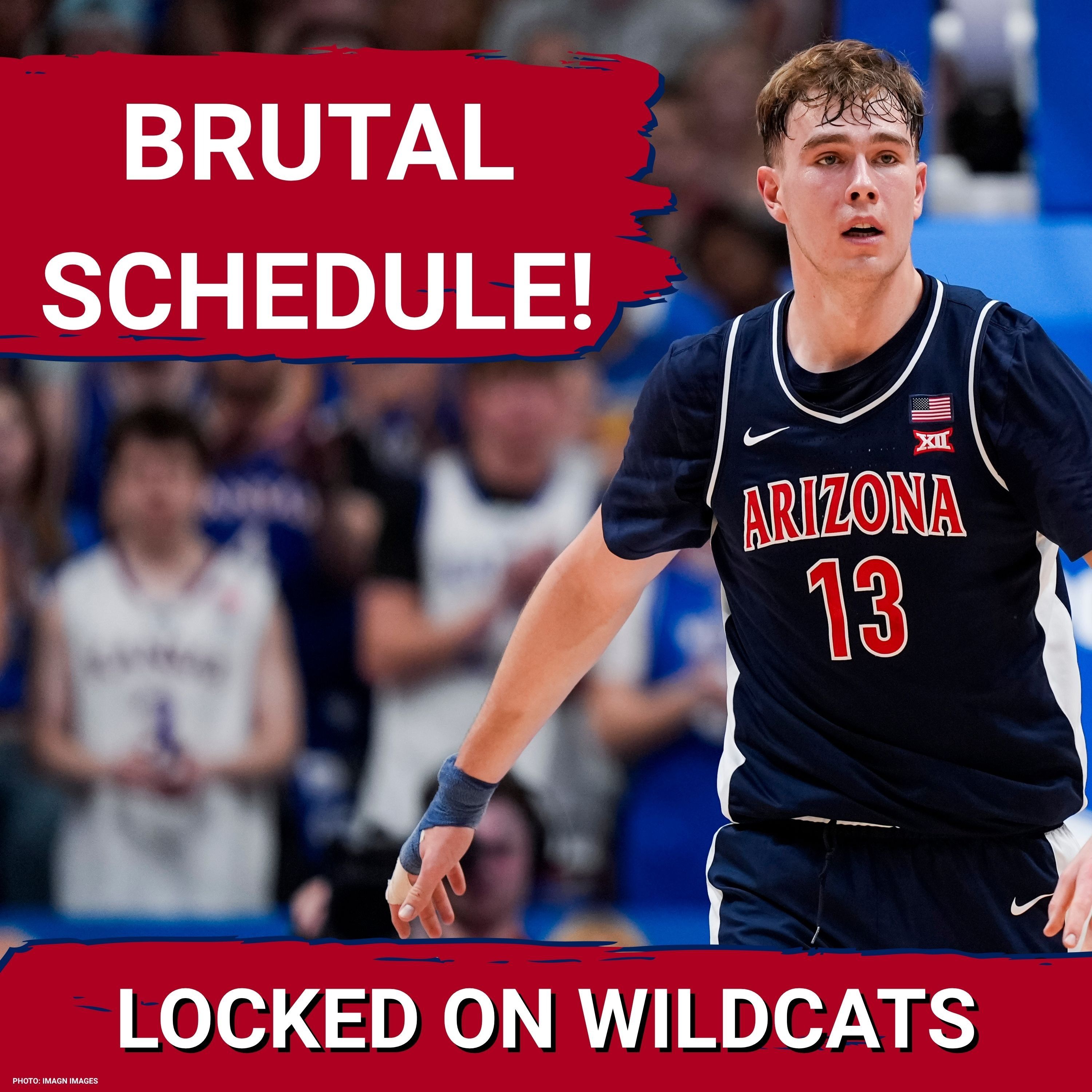 BRUTAL: Arizona Wildcats Face TOUGHEST Big 12 Schedule Yet, Still Expected to DOMINATE the League episode artwork
