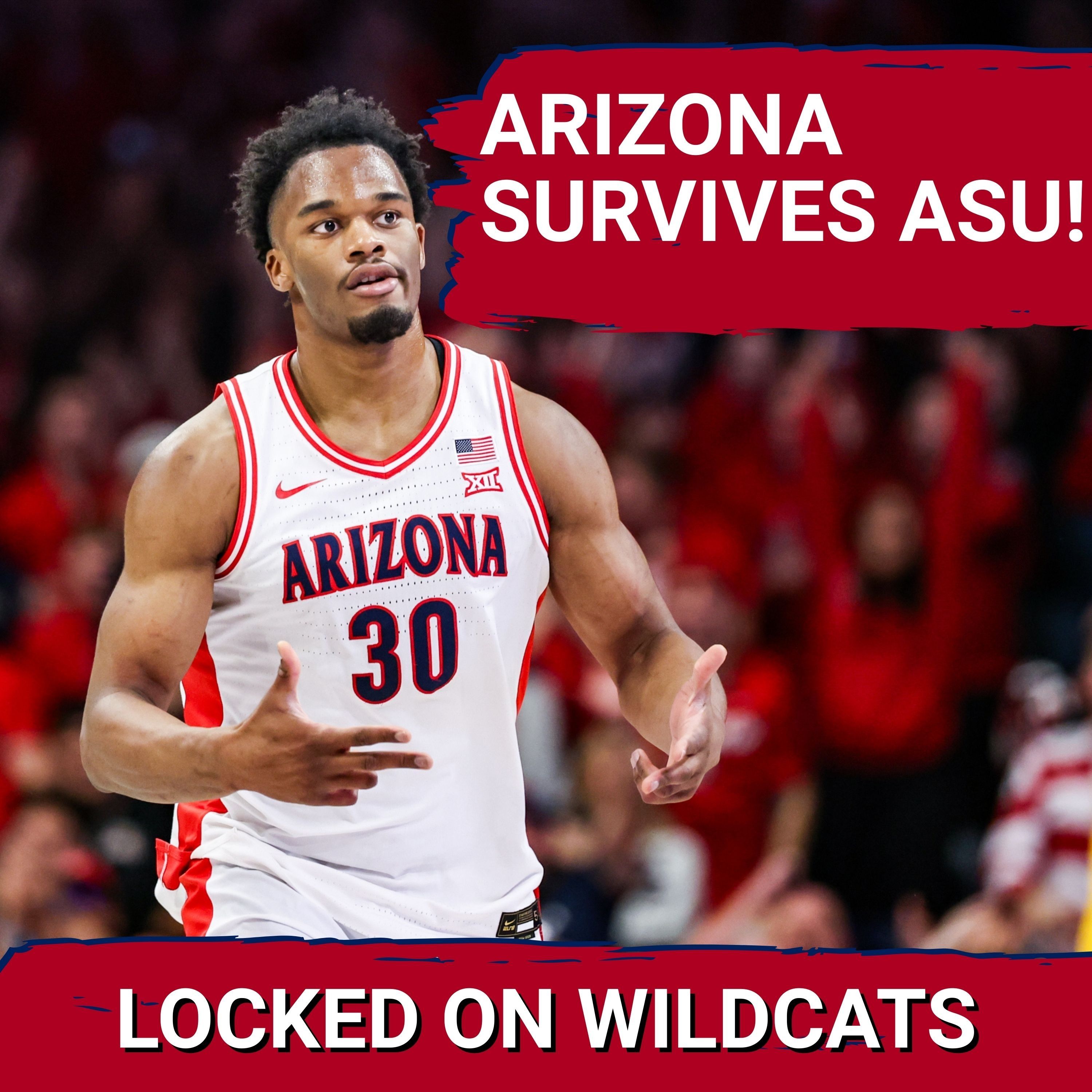 REACTION: #1 Arizona HOLDS OFF ASU to STAY PERFECT!