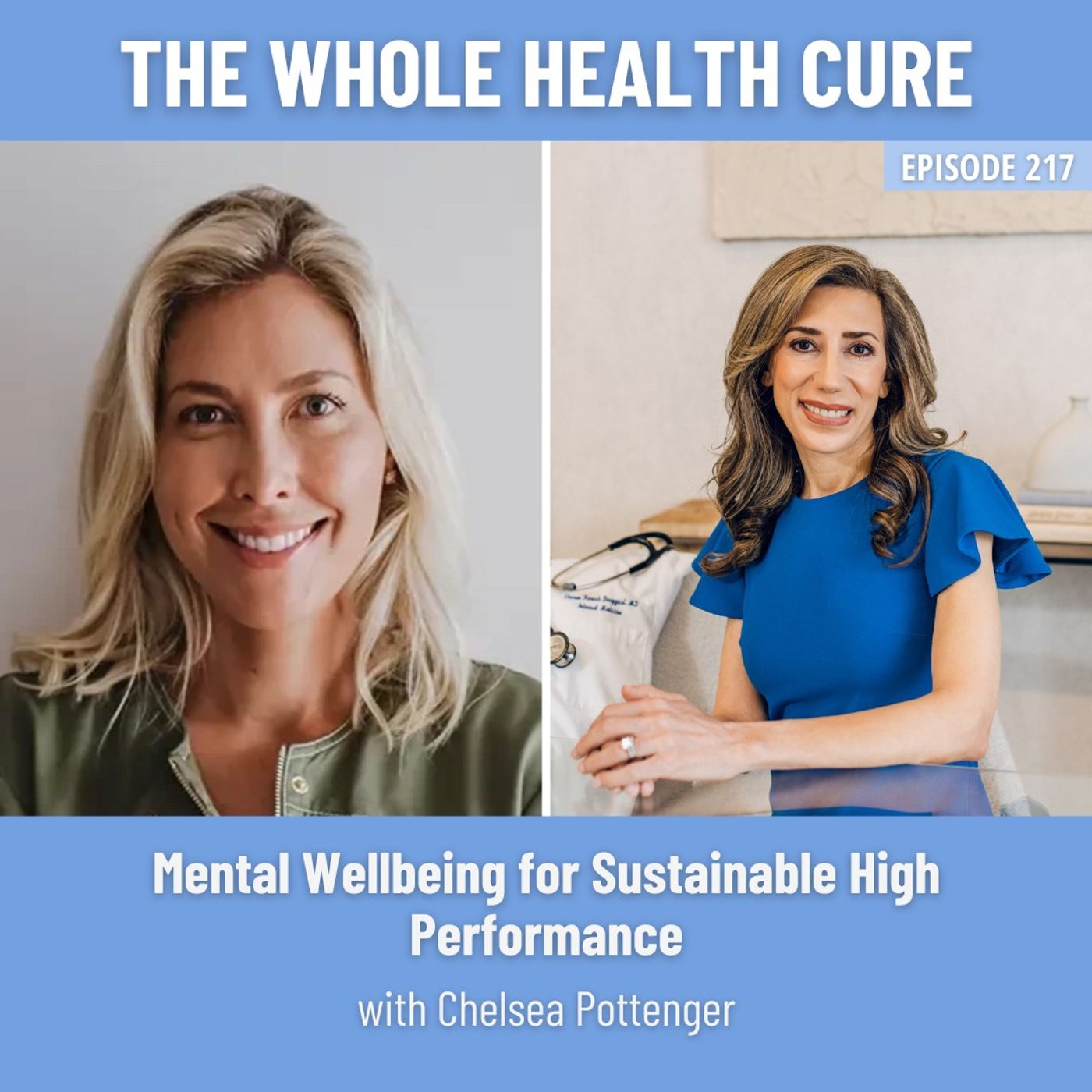 Mental Wellbeing for Sustainable High Performance with Chelsea Pottenger episode artwork