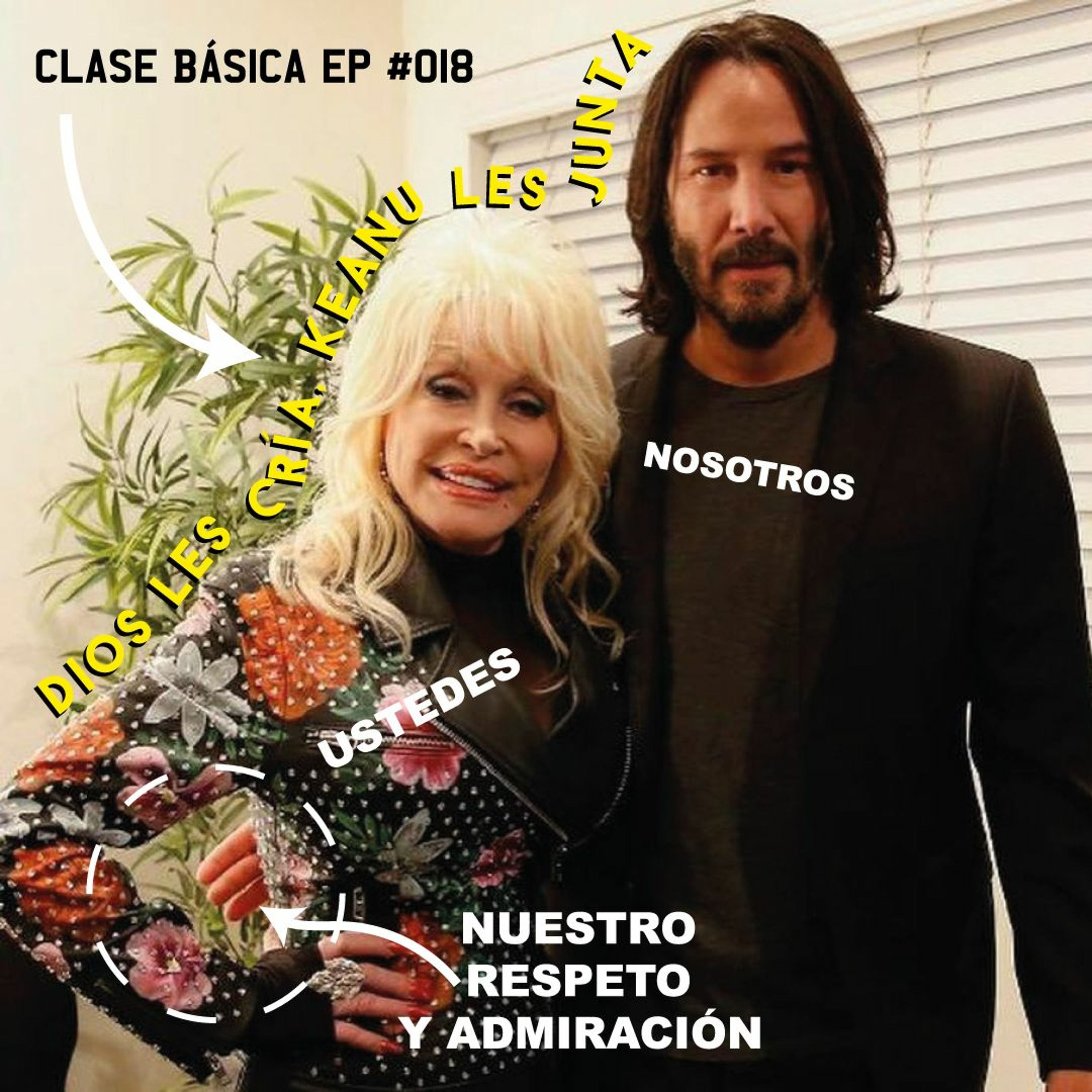 #018 Dios les cría, Keanu les junta feat Paty Leiva episode artwork