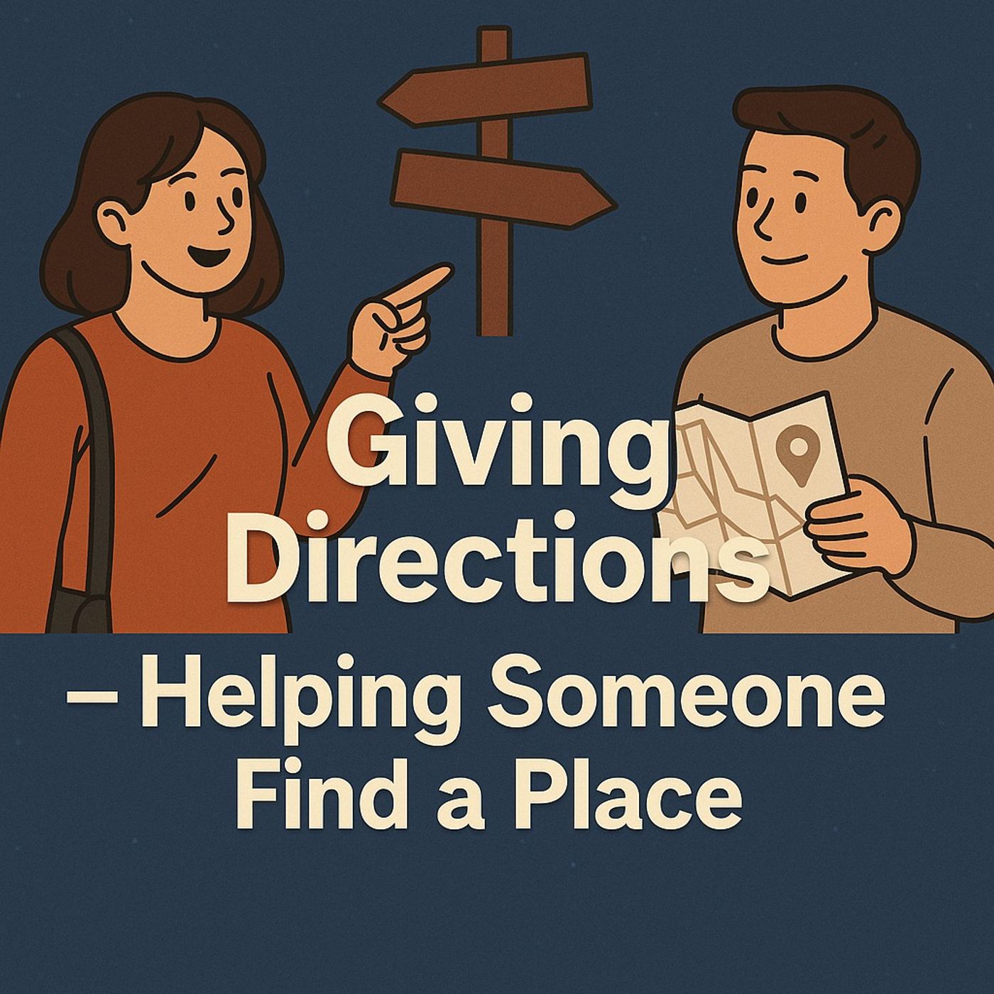 Giving Directions – Helping Someone Find a Place in English