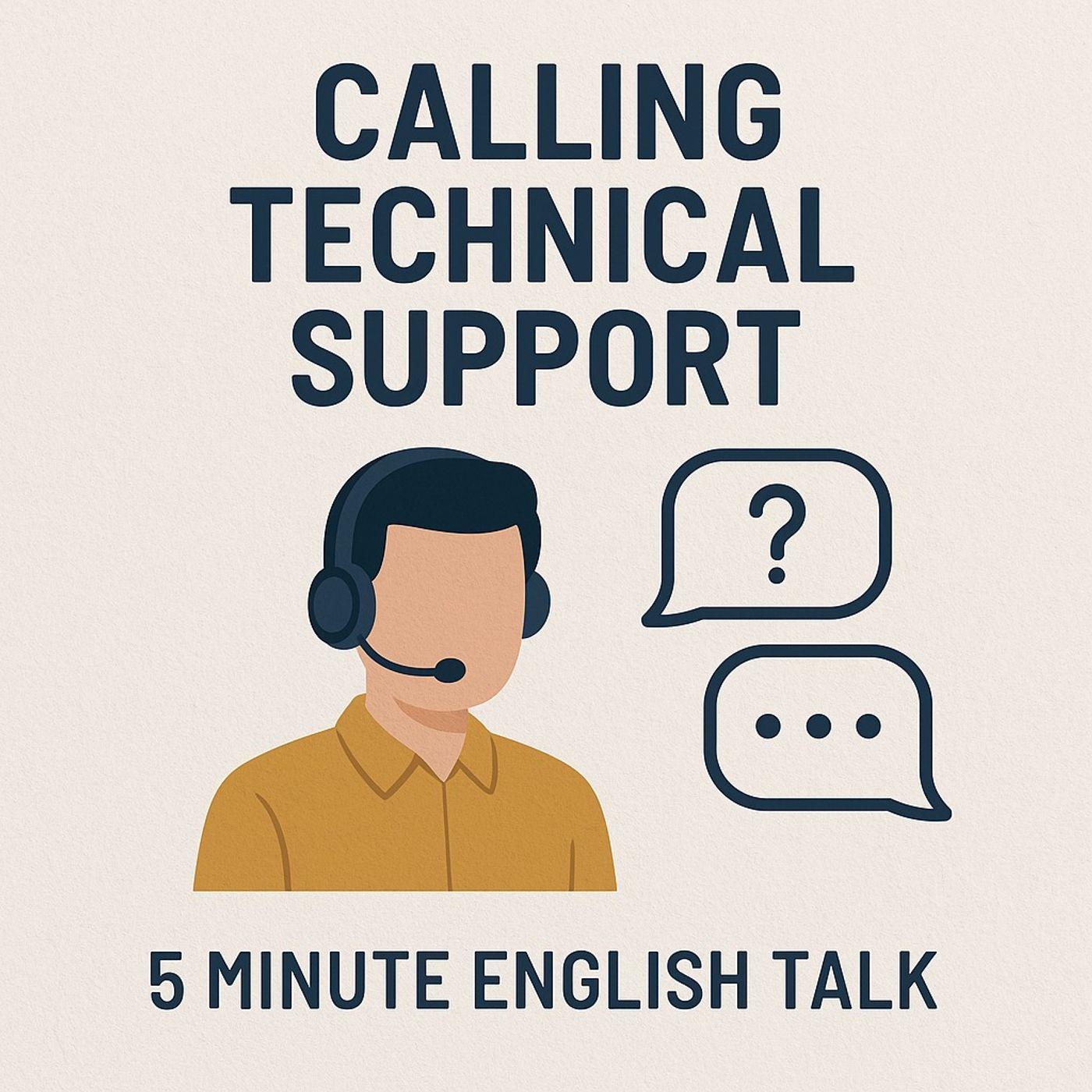 Calling Technical Support -  In English