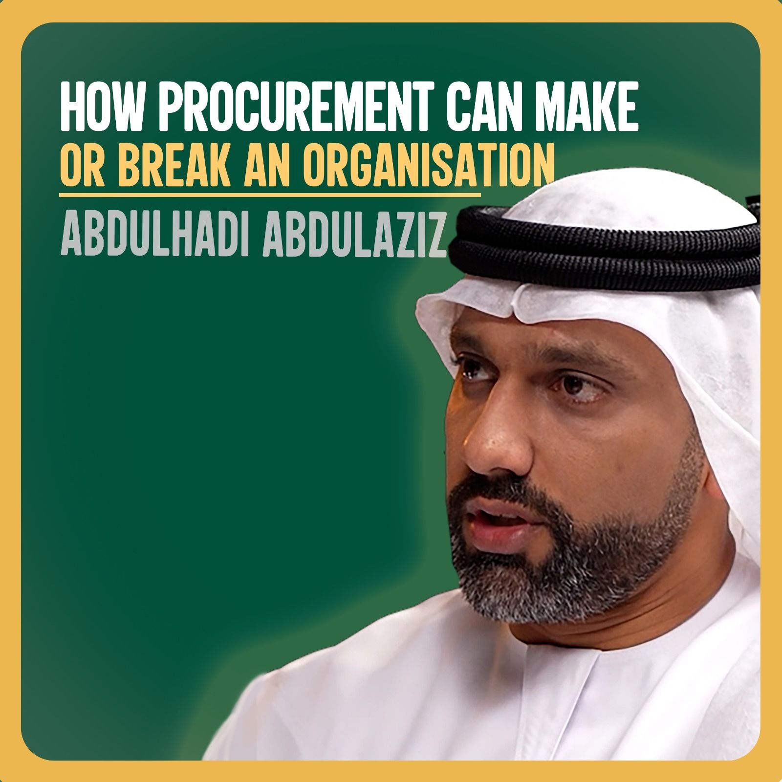 How Procurement can Make or Break an Organisation episode artwork