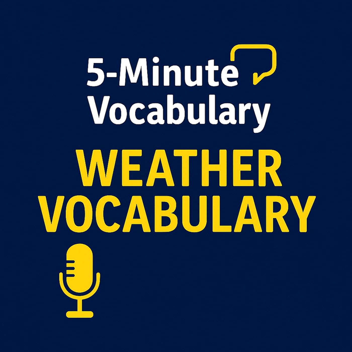 10 English Words for Talking About the Weather – Episode 6 episode artwork