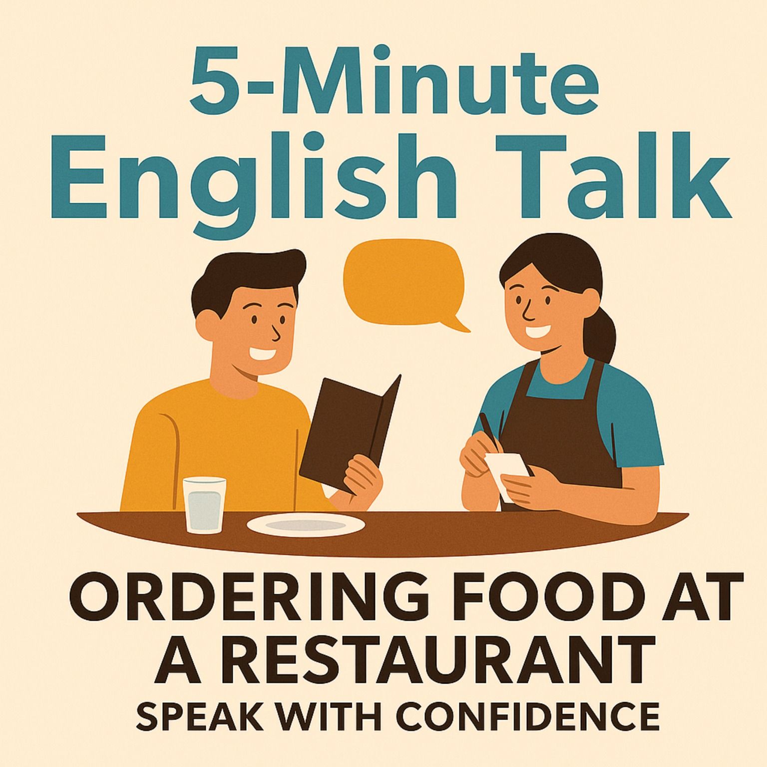 Ordering Food at a Restaurant – Speak with Confidence in English