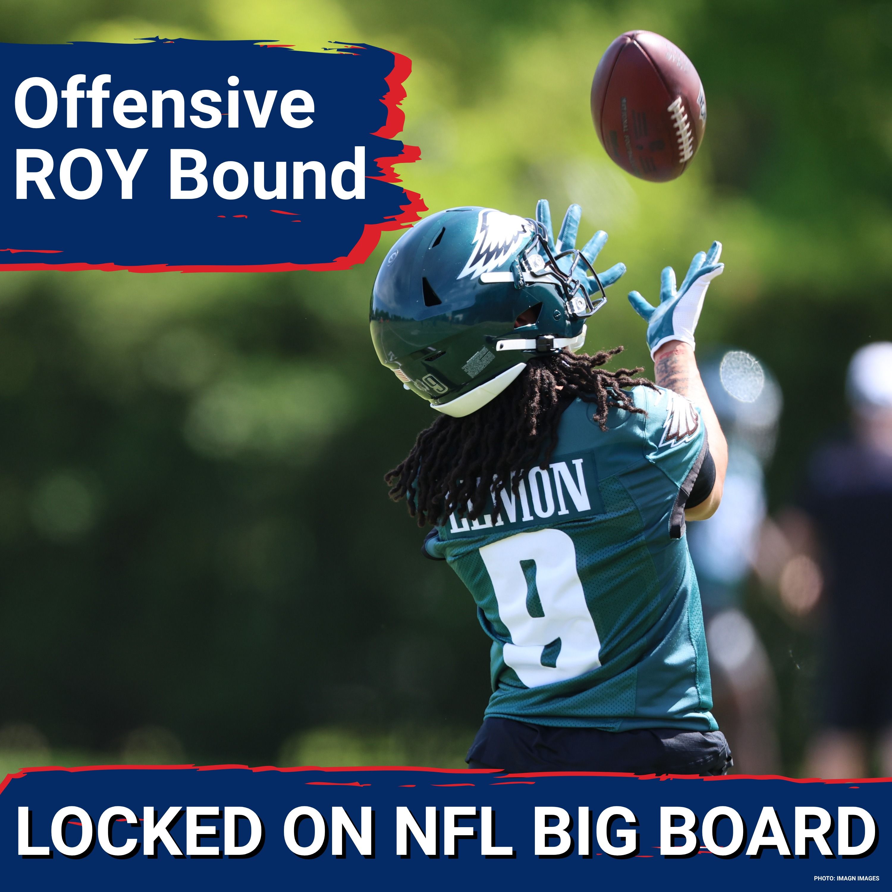 Offensive Rookie of the Year Rankings: Makai Lemon at #1, Jeremiyah Love falls episode artwork