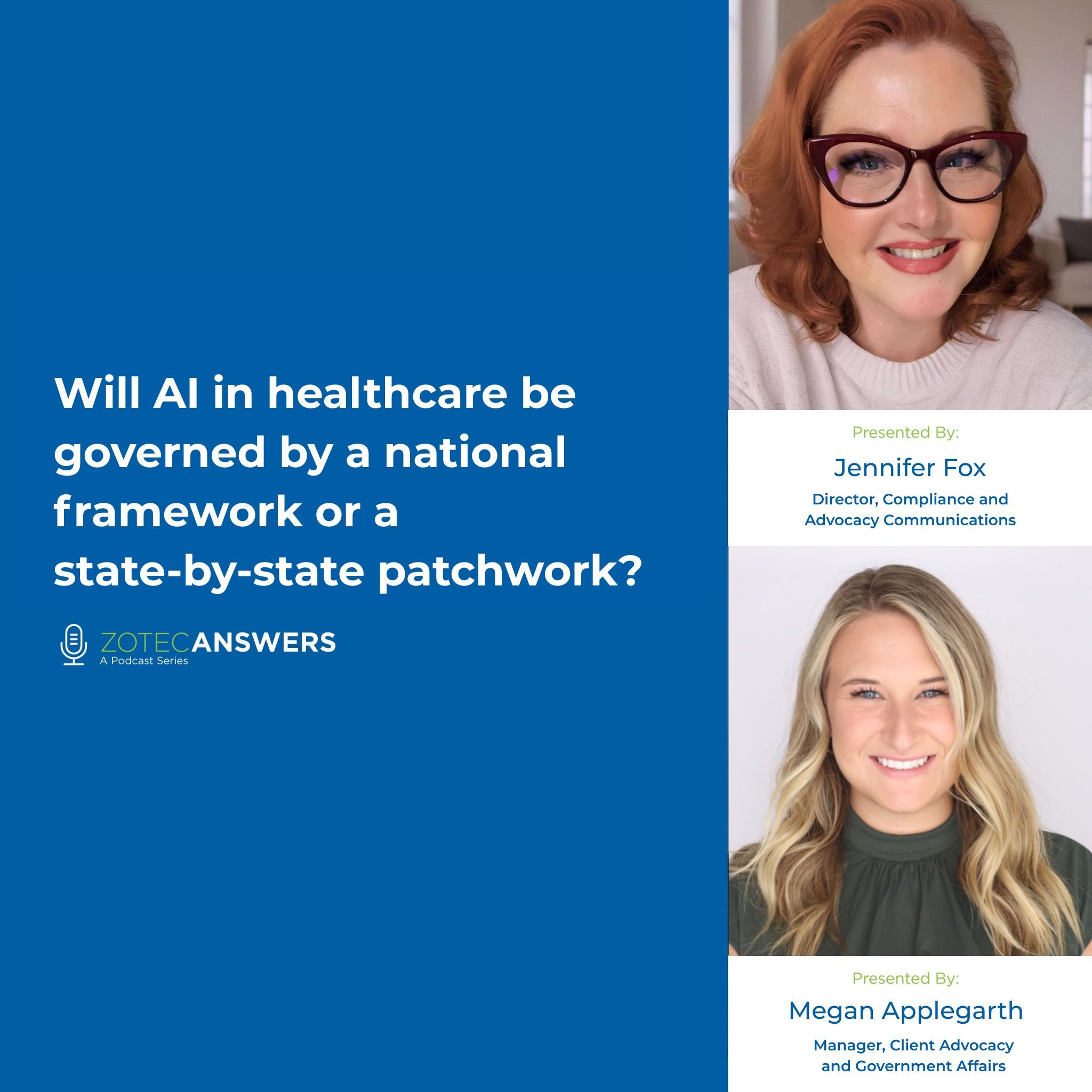 Will AI in healthcare be governed by a national framework or a state-by-state patchwork? Will AI in healthcare be governed by a national framework or a state-by-state patchwork?