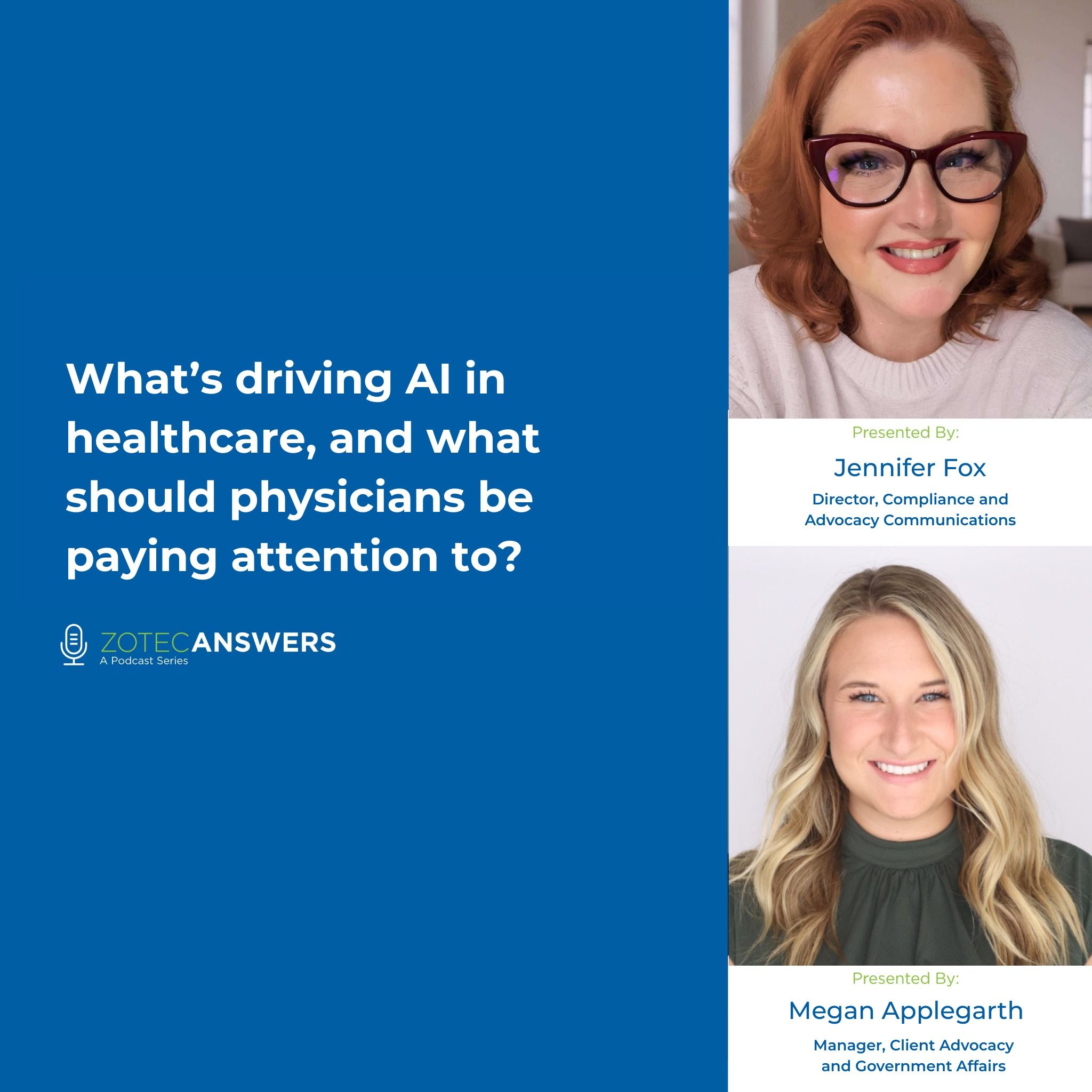 What's driving AI in healthcare, and what should physicians be paying attention to? What's driving AI in healthcare, and what should physicians be paying attention to?