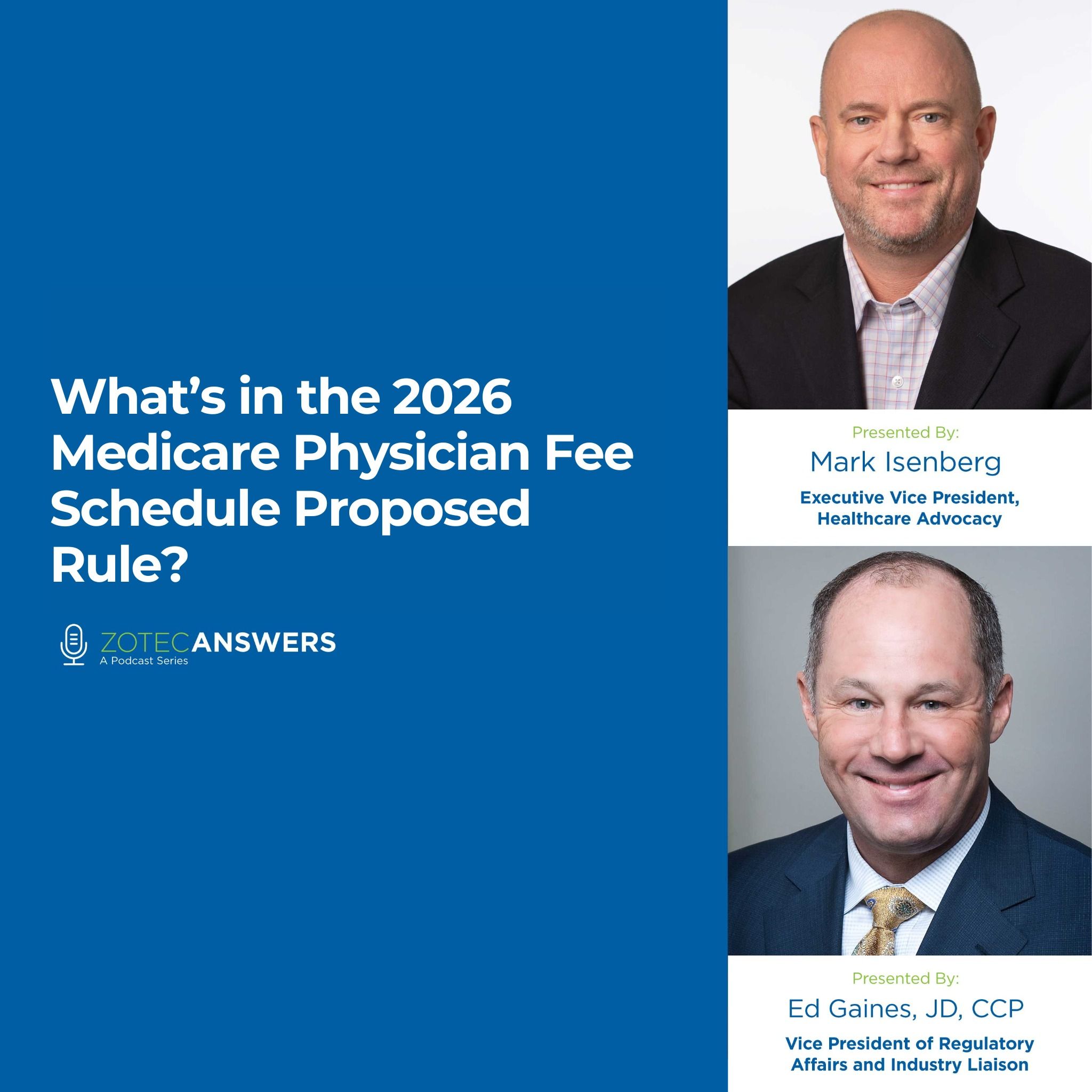 What's in the 2026 Medicare Physician Fee Schedule Proposed Rule? What's in the 2026 Medicare Physician Fee Schedule Proposed Rule?