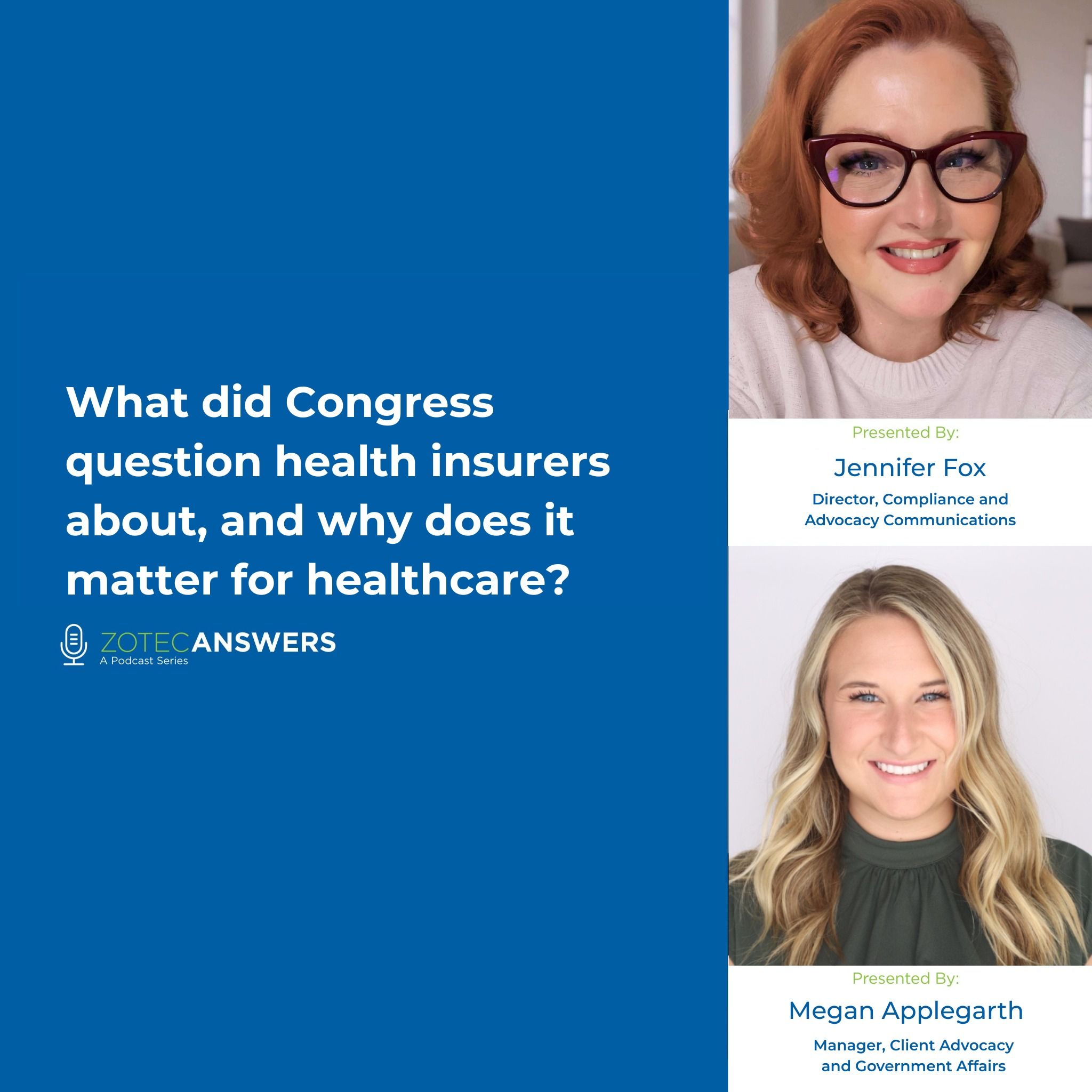 What did Congress question health insurers about, and why does it matter for healthcare? What did Congress question health insurers about, and why does it matter for healthcare?
