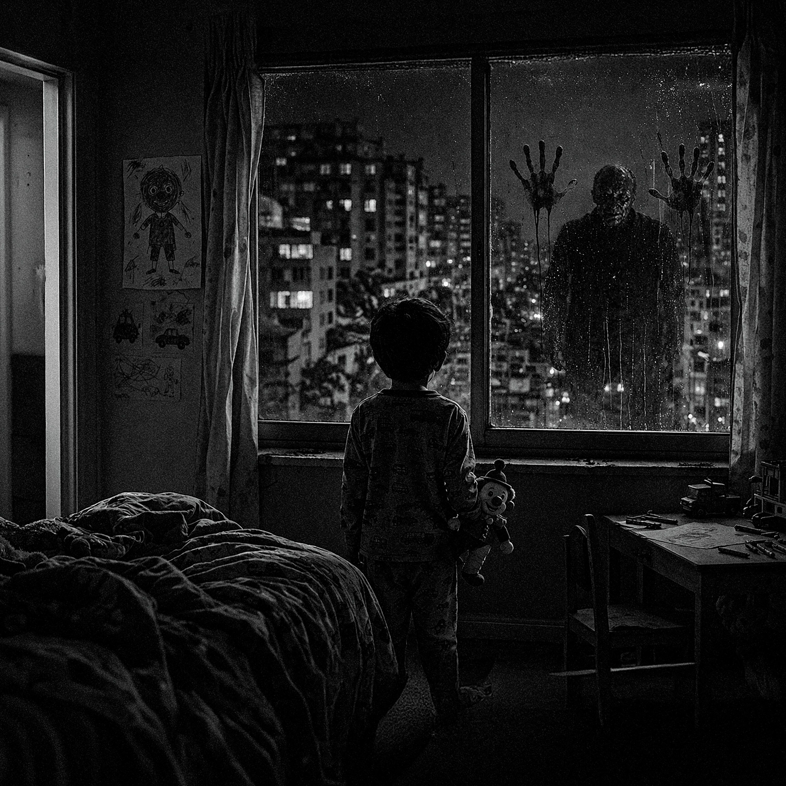 Nunca nombres a un amigo imaginario (relatos de terror)