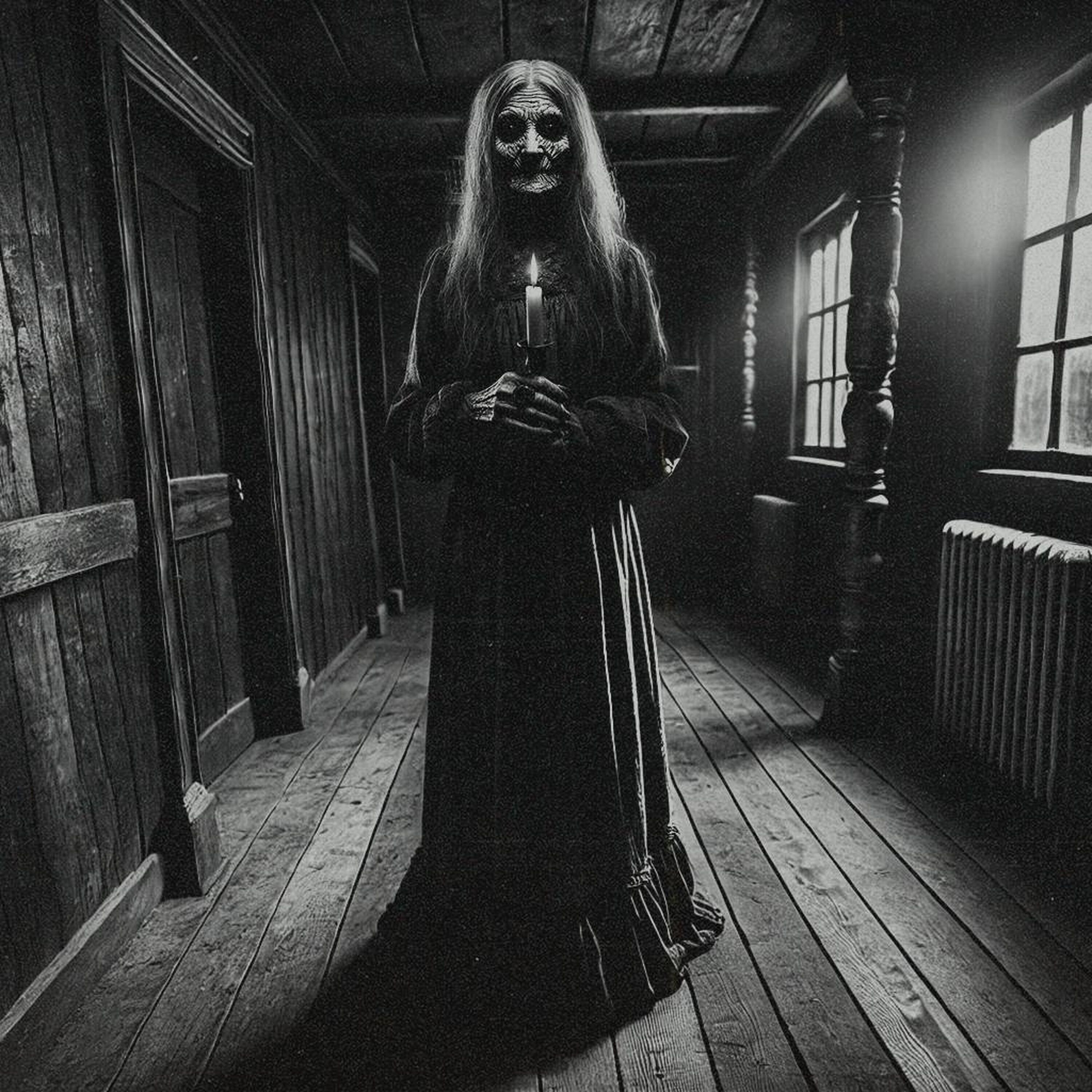 Hay tres brujas en la casa de enfrente (historias de terror)