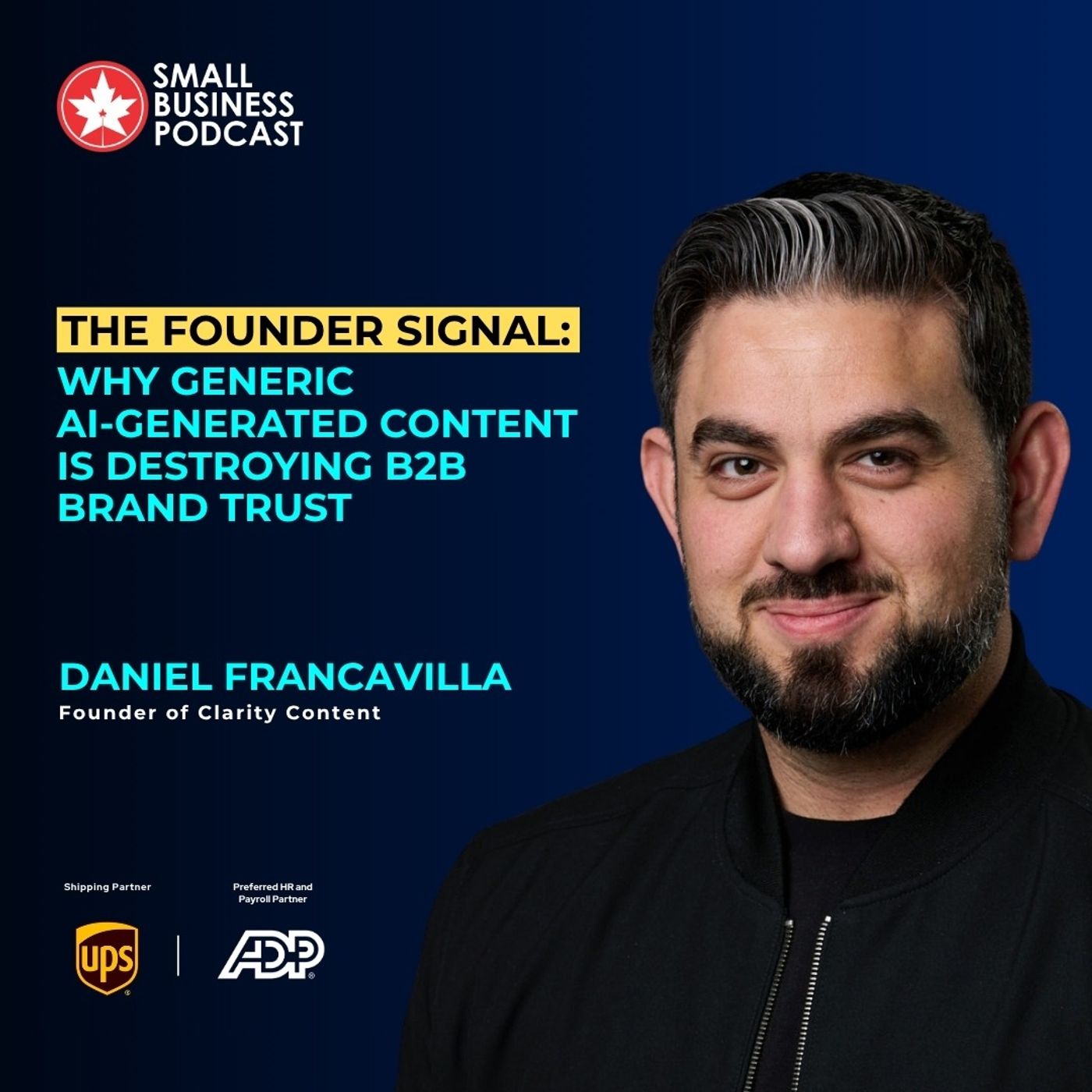 The Founder Signal: Why Generic AI-Generated Content Is Destroying B2B Brand Trust episode artwork