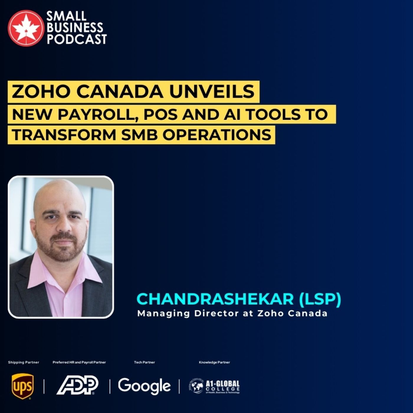 Zoho Canada Unveils New Payroll, POS and AI Tools to Transform SMB Operations