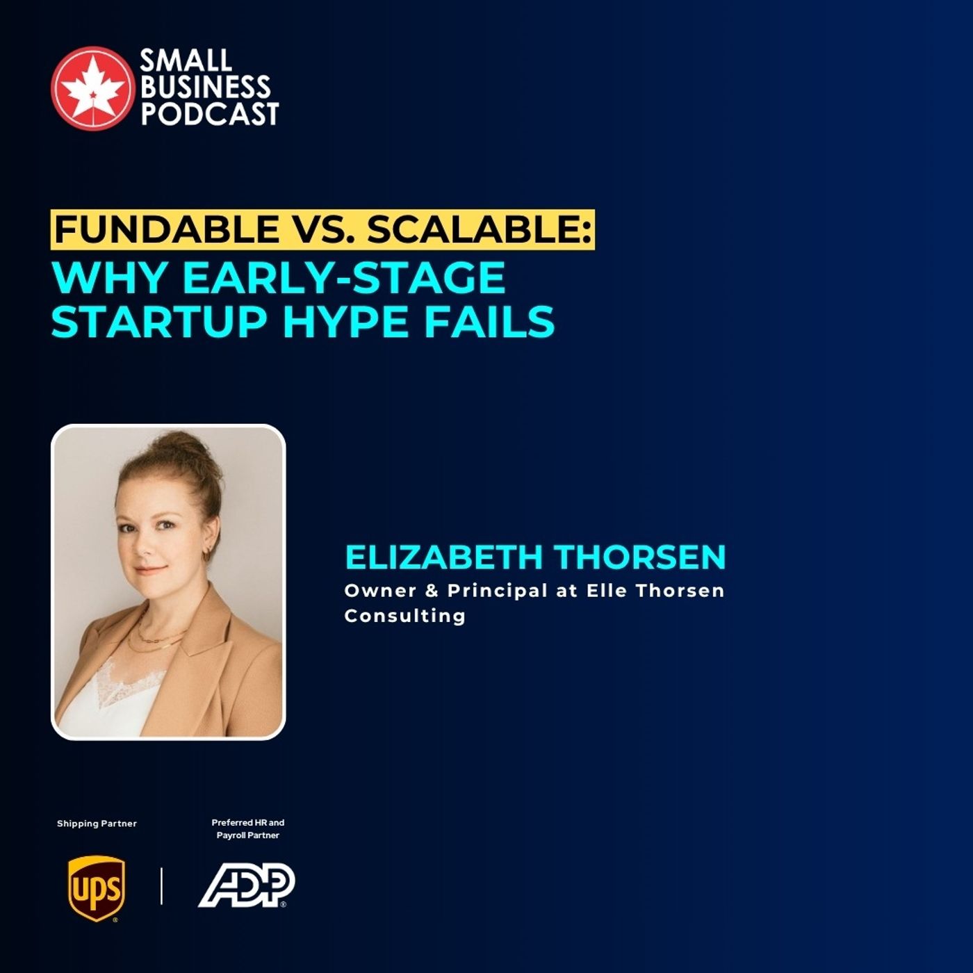 Fundable vs. Scalable: Why Early-Stage Startup Hype Fails episode artwork
