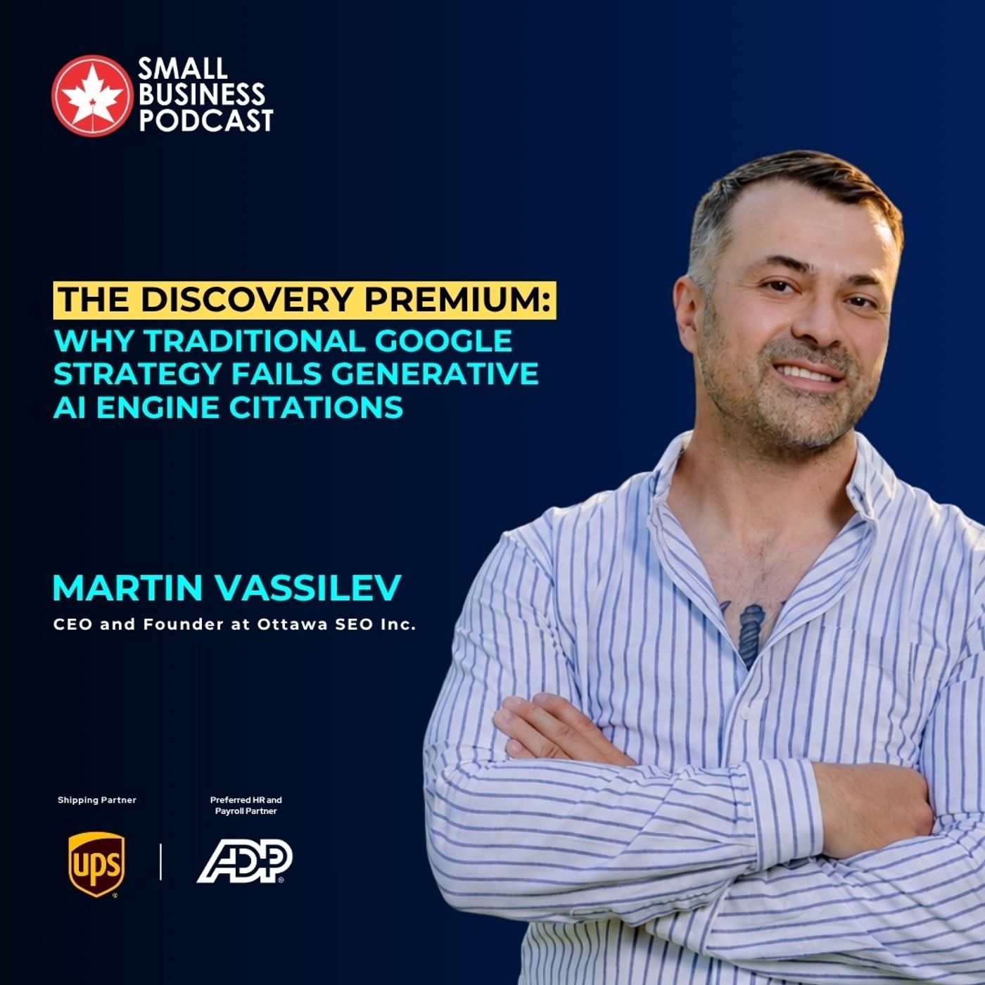 The Discovery Premium: Why Traditional Google Strategy Fails Generative AI Engine Citations episode artwork