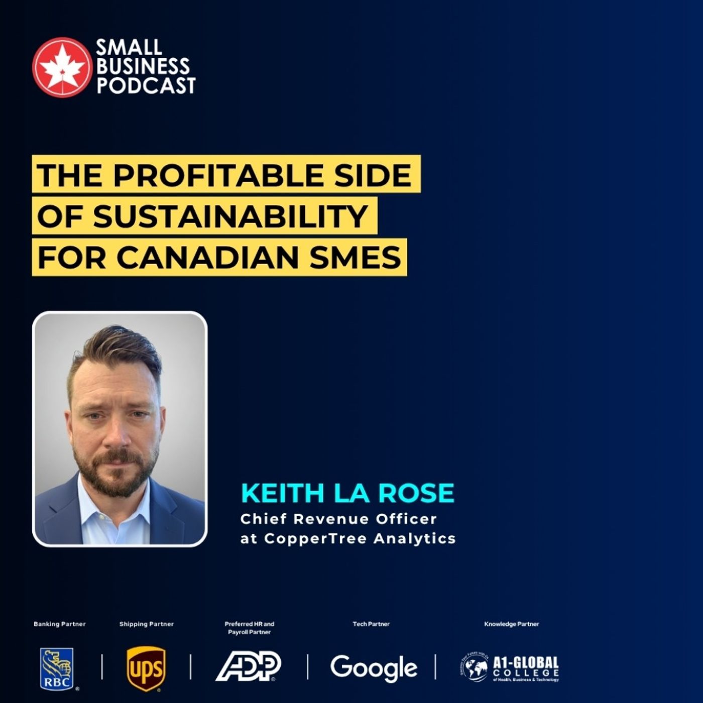 The Profitable Side of Sustainability for Canadian SMEs The Profitable Side of Sustainability for Canadian SMEs