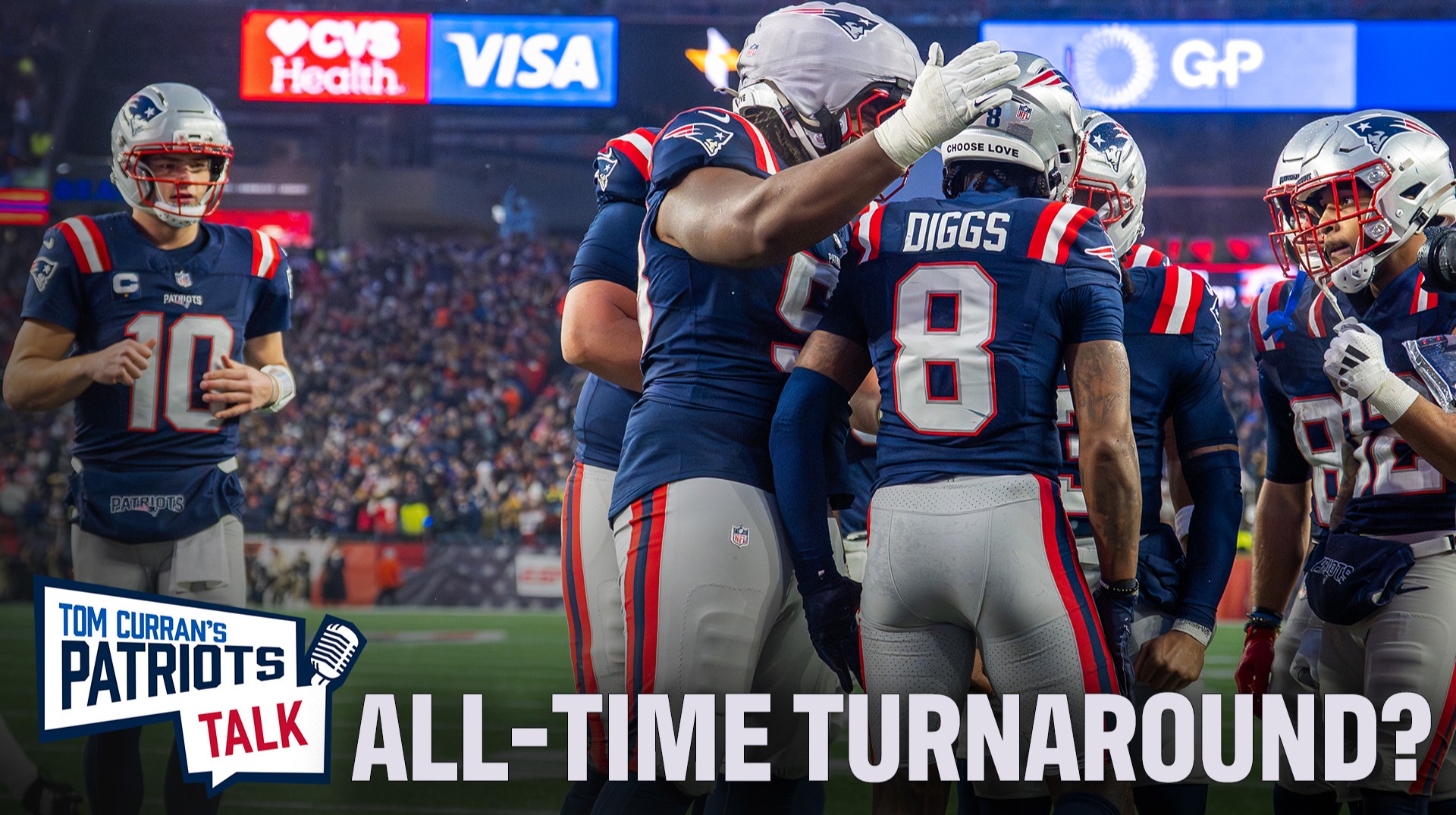 Where does this Patriots season fit among all-time turnarounds? It’s getting close to the top.