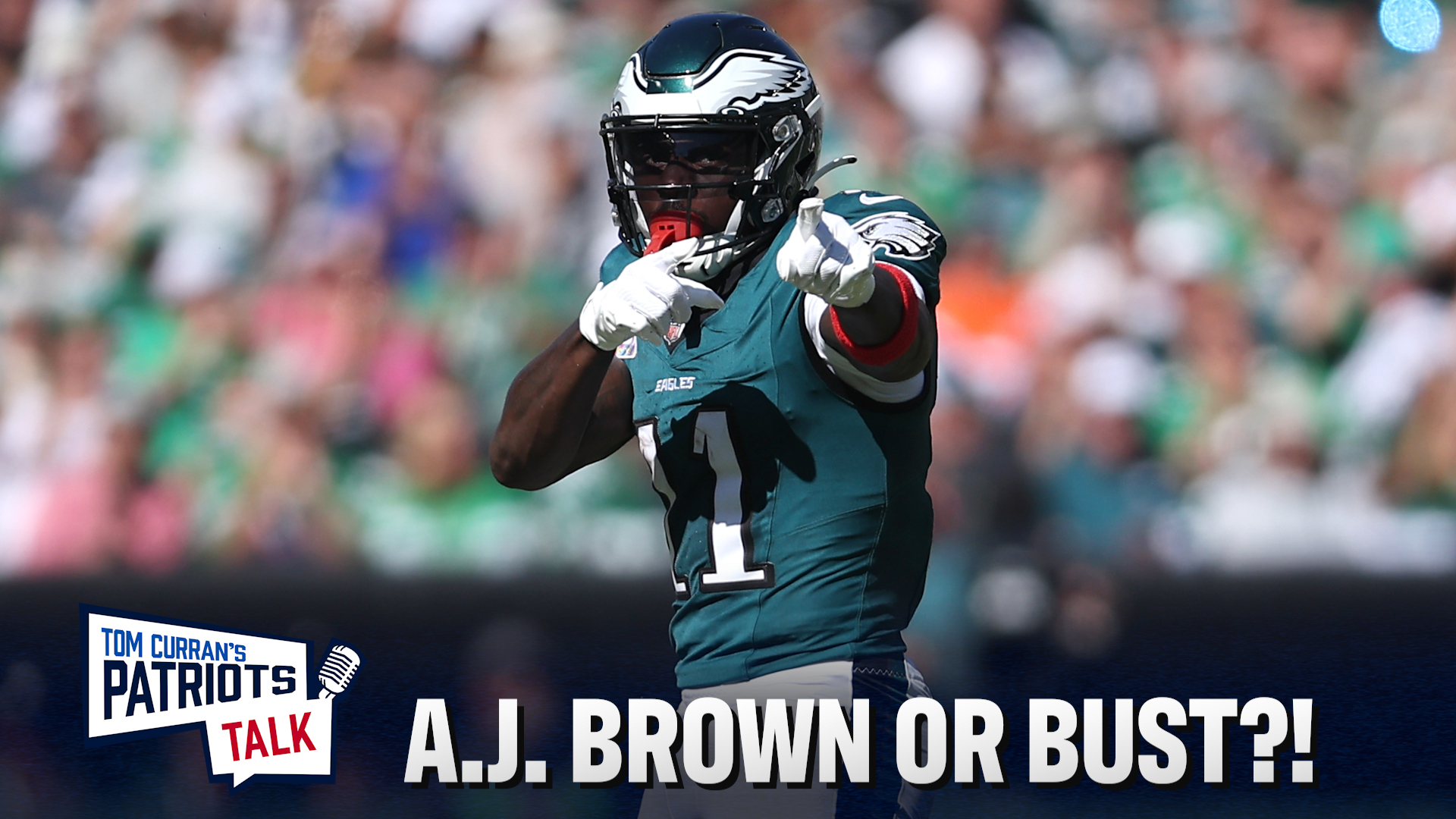 Patriots putting all eggs in A.J. Brown basket?