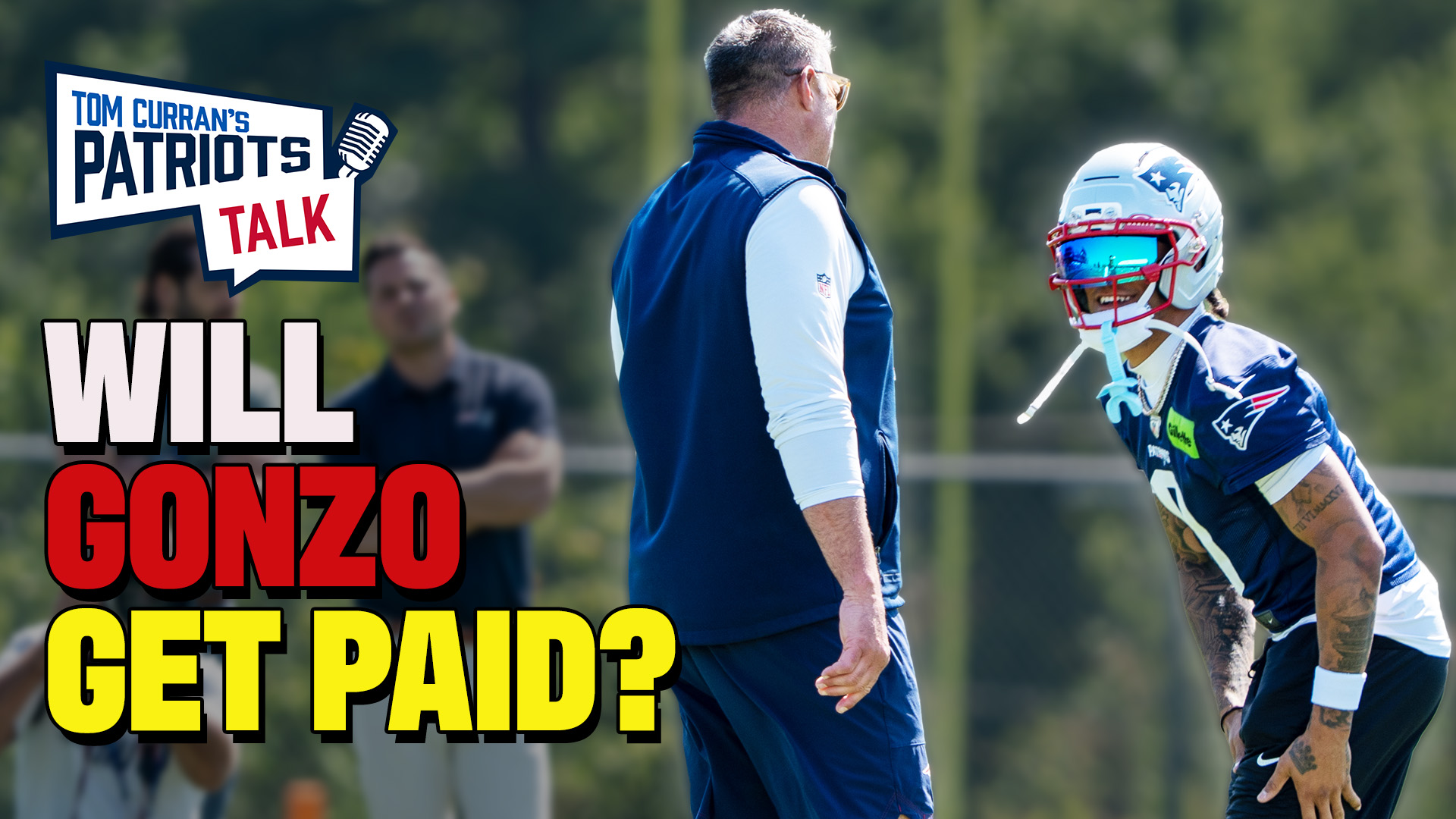 Will Gonzo Get Paid? + Drake Maye & Offense Practice Takeaways