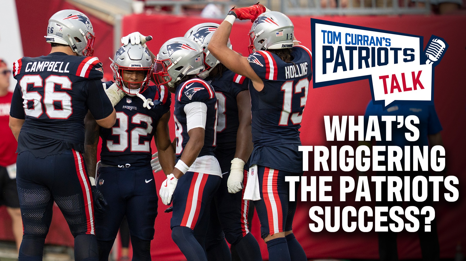 What’s the underlying roster-wide improvement triggering the Patriots success?