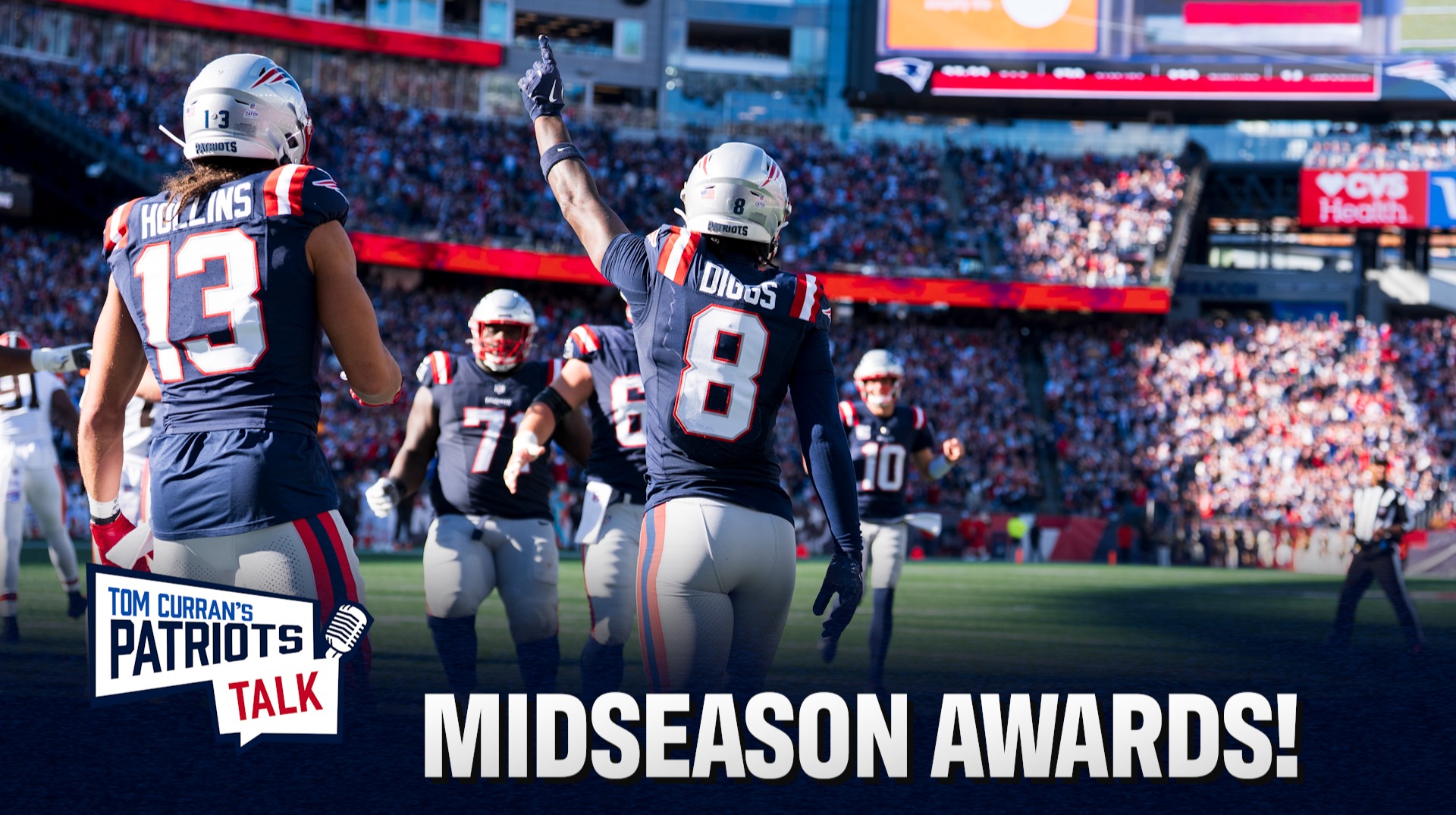 Numbers Tell the Story of Patriots' Success and Where You Should Be Worried! Plus, Midseason Awards!