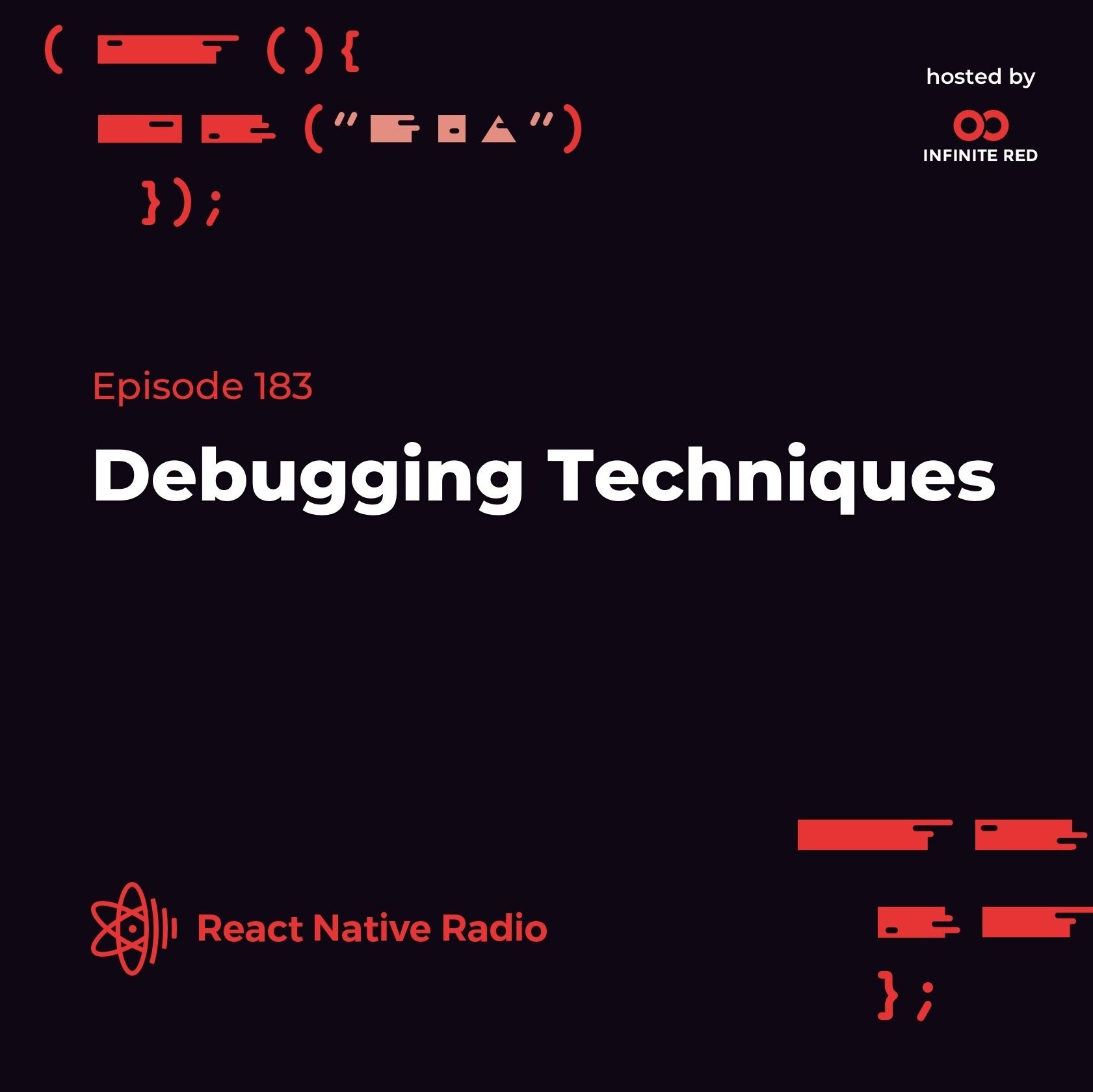 RNR 183 - Debugging Techniques