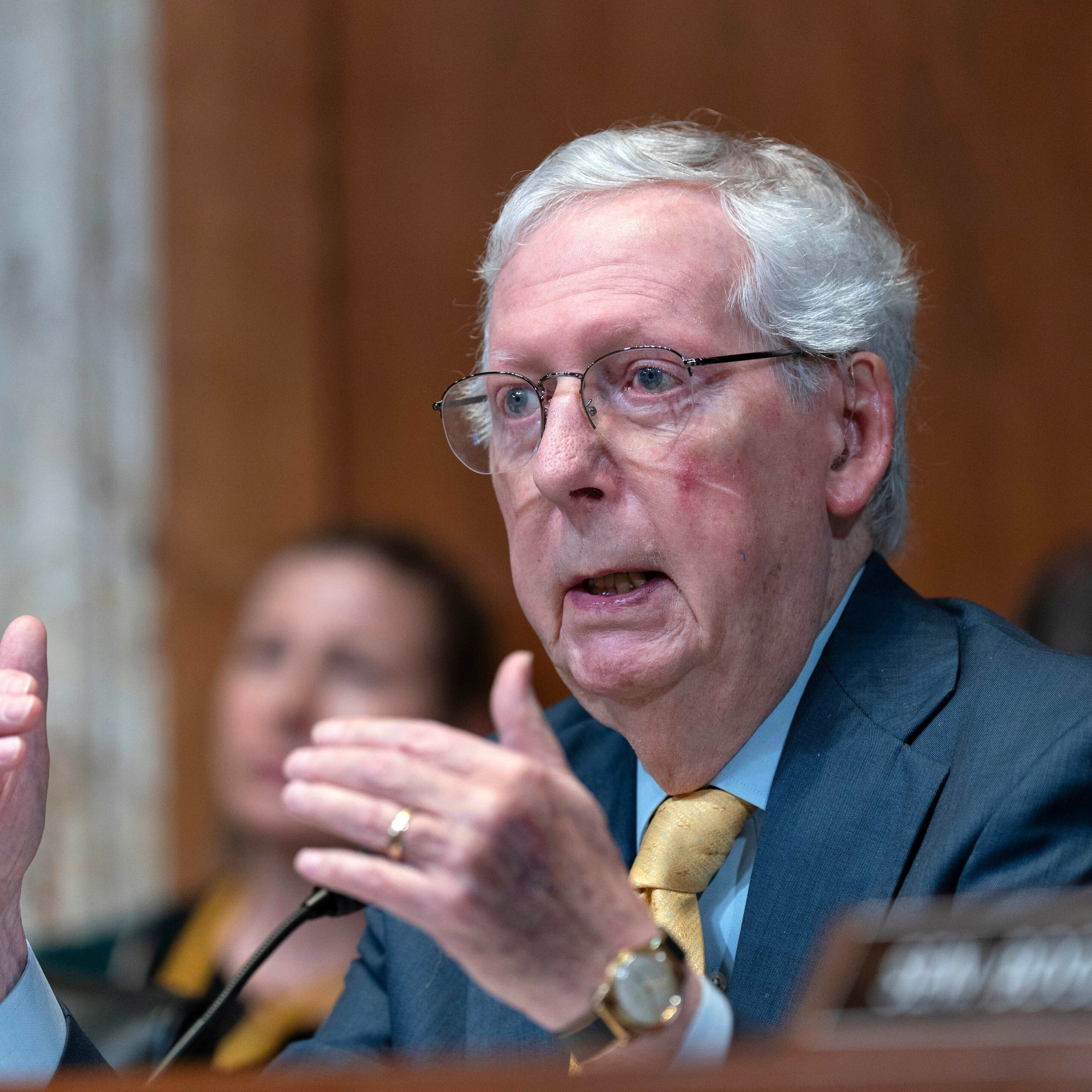 Mitch McConnell Returns Home After Nearly Two Months