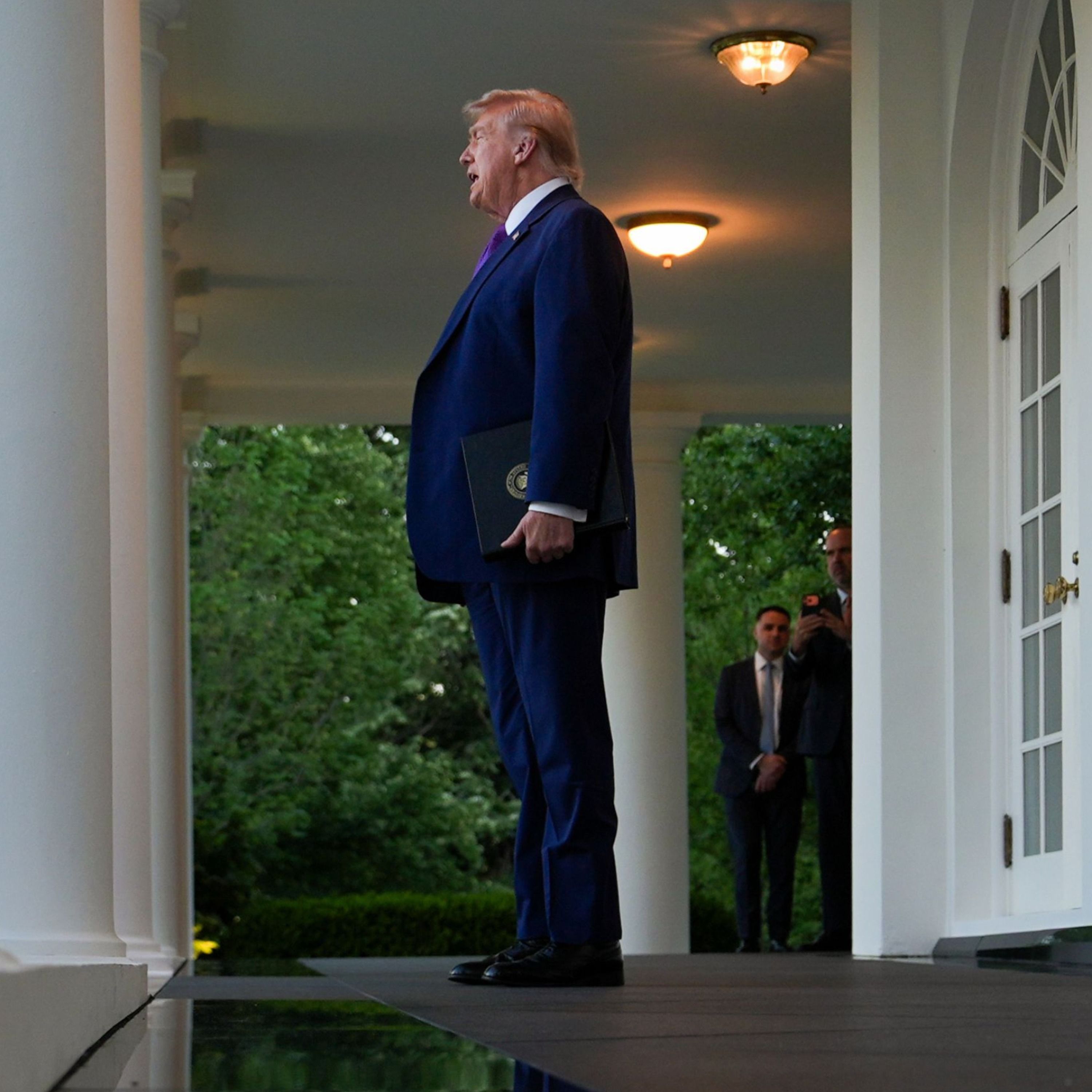 Trump Travels to Beijing as Iran Tensions Escalate