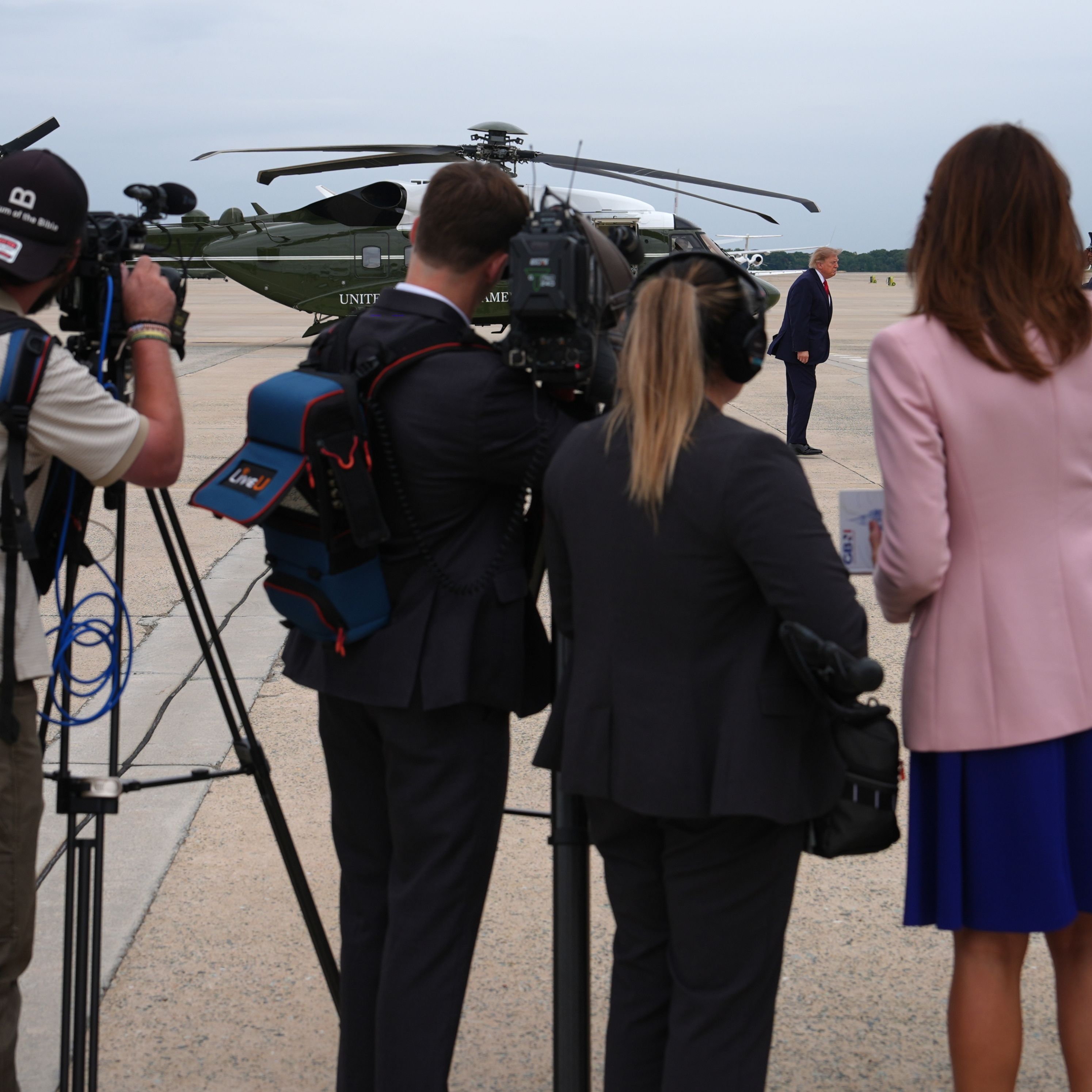 White House Press Ban Fight Heads to Court as Trump TV Launches