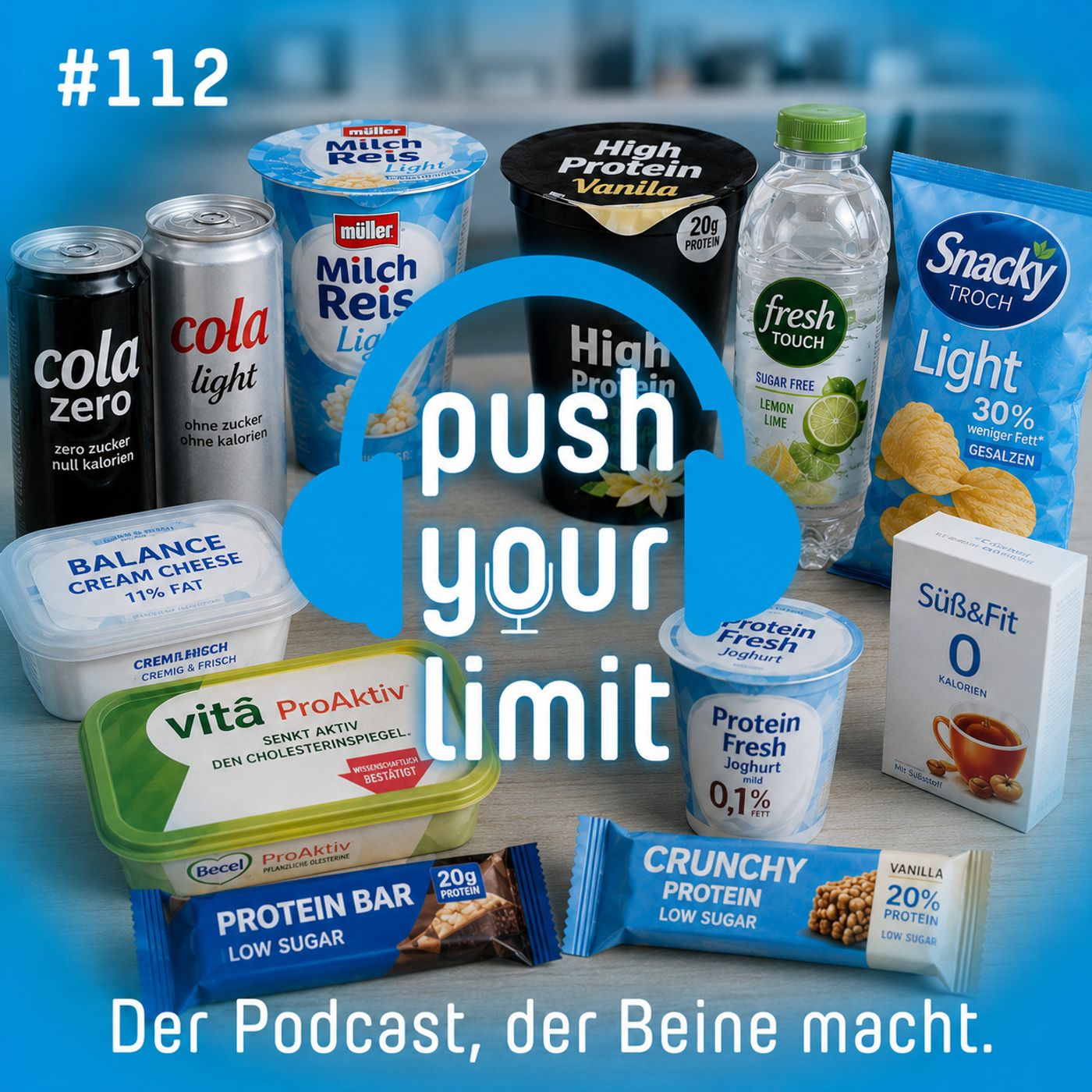 Push your Limit #112: Shortcuts in der Ernährung mit Light-Produkten & Co - sinnvoll oder sinnlos? episode artwork