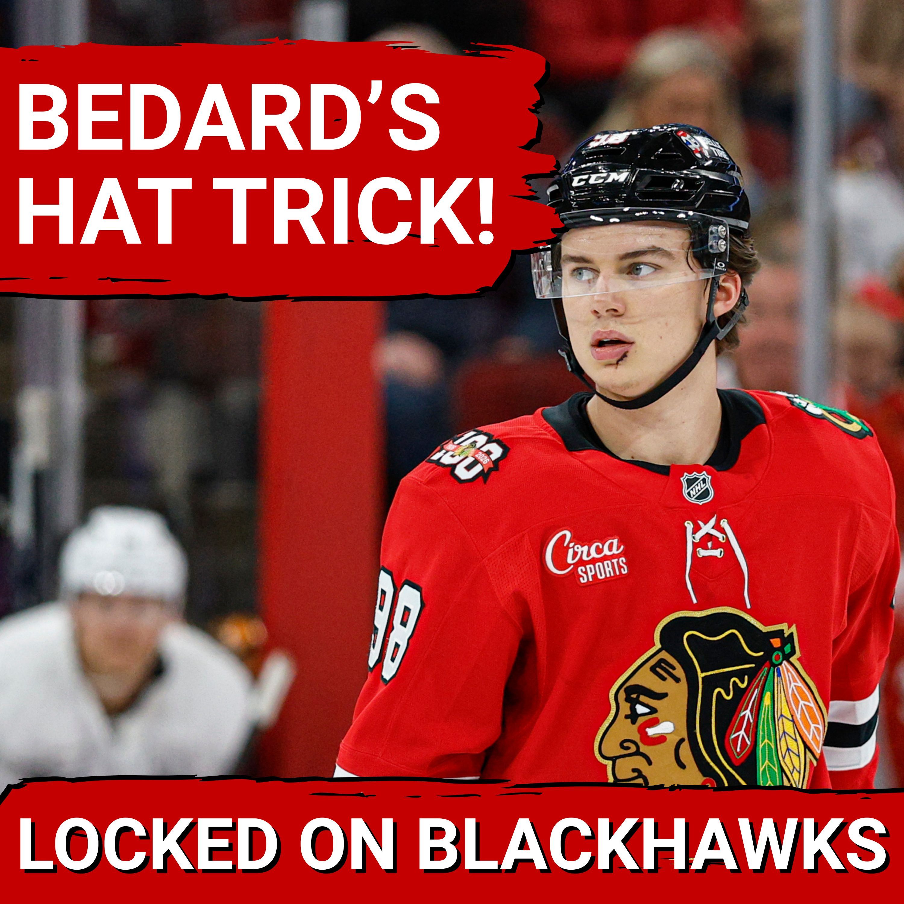 POSTGAME: Connor Bedard's HAT TRICK Leads Chicago Blackhawks Over Ottawa Senators