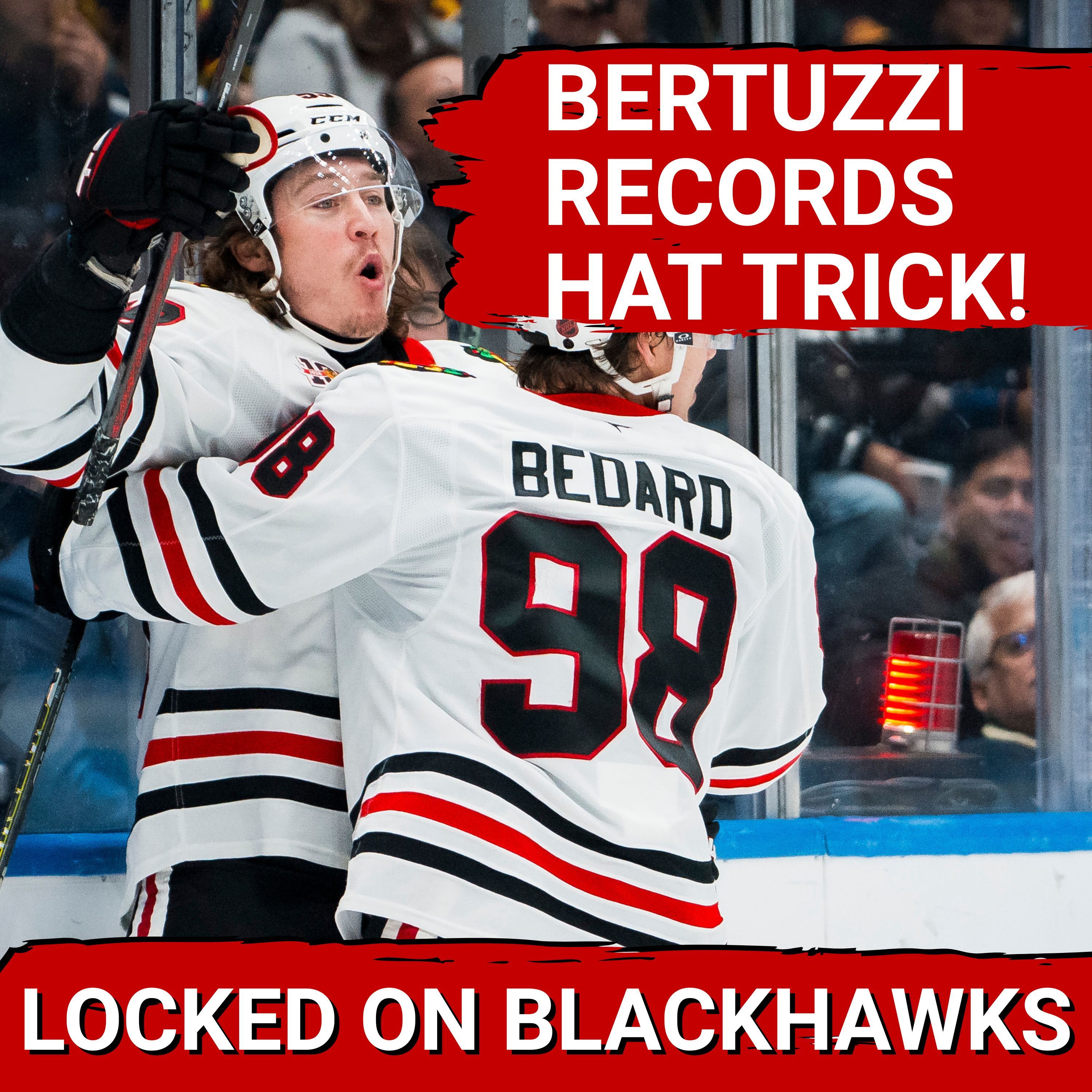 POSTGAME: Tyler Bertuzzi's 3rd Period Hat Trick Helps Blackhawks FINALLY Defeat Canucks!