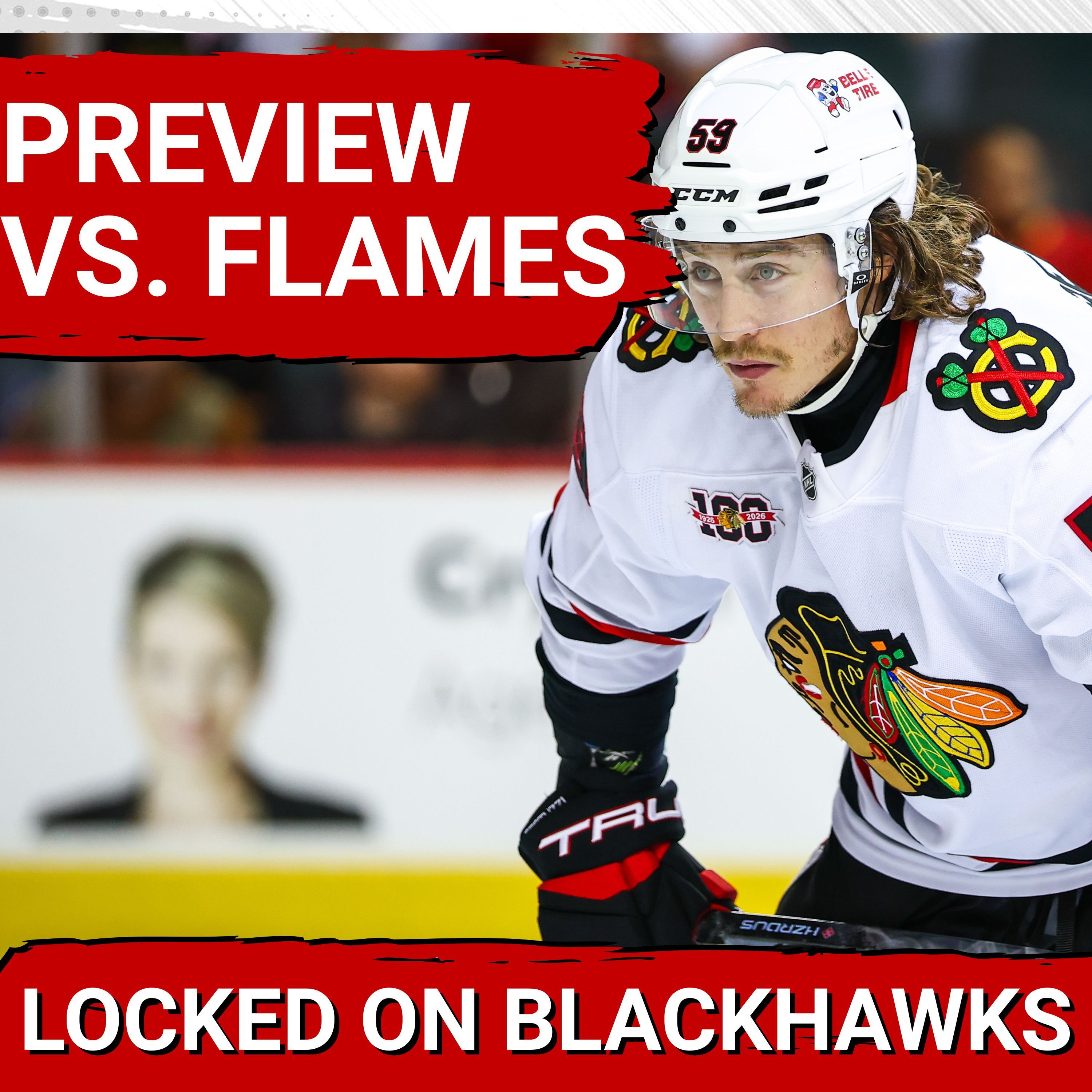 PREVIEW: Blackhawks Continue Homestand vs. Flames | Connor Bedard Stats Through 18 Games