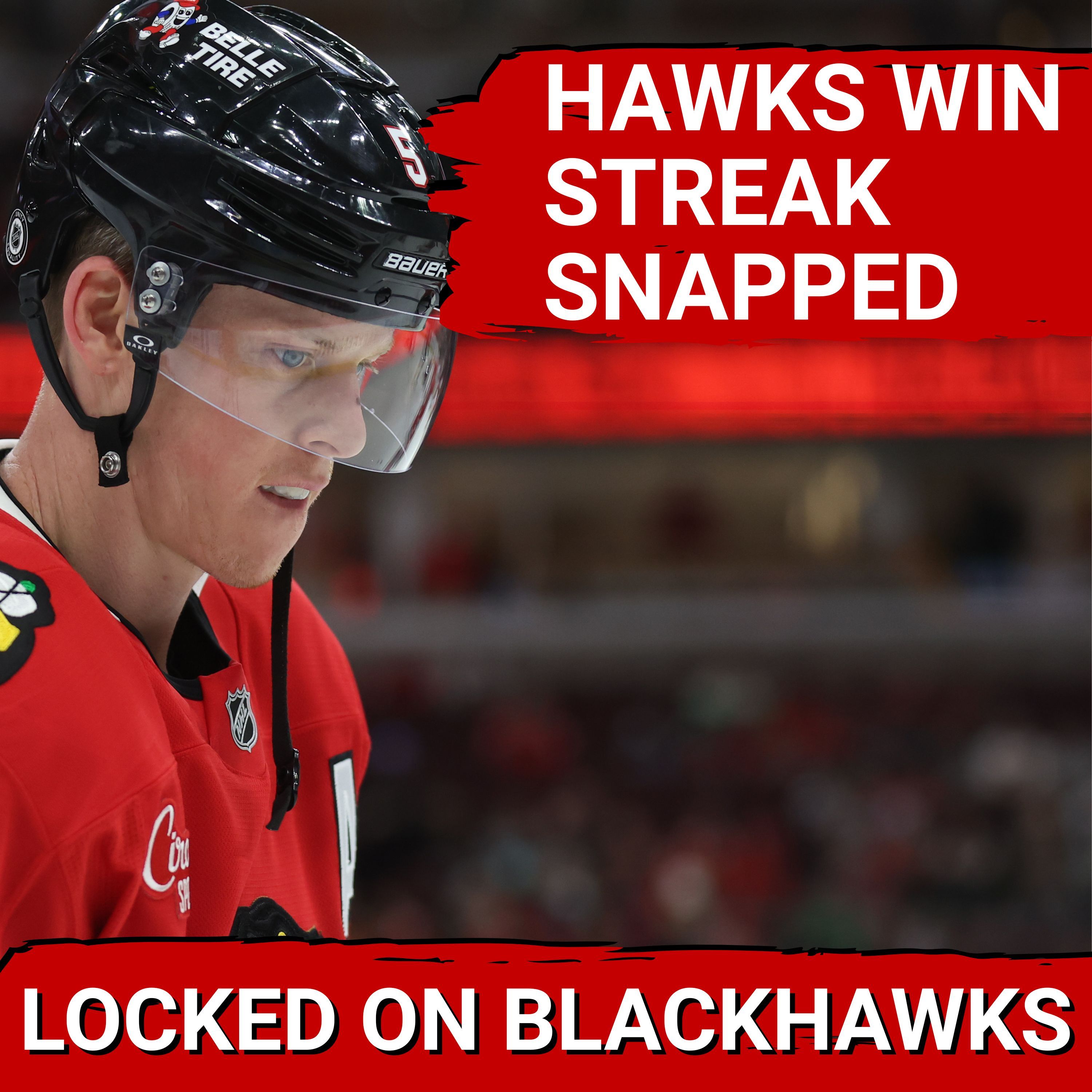 Chicago Blackhawks Winning Streak Snapped By NJ Devils | Louis Crevier Jumps Into Top Pairing