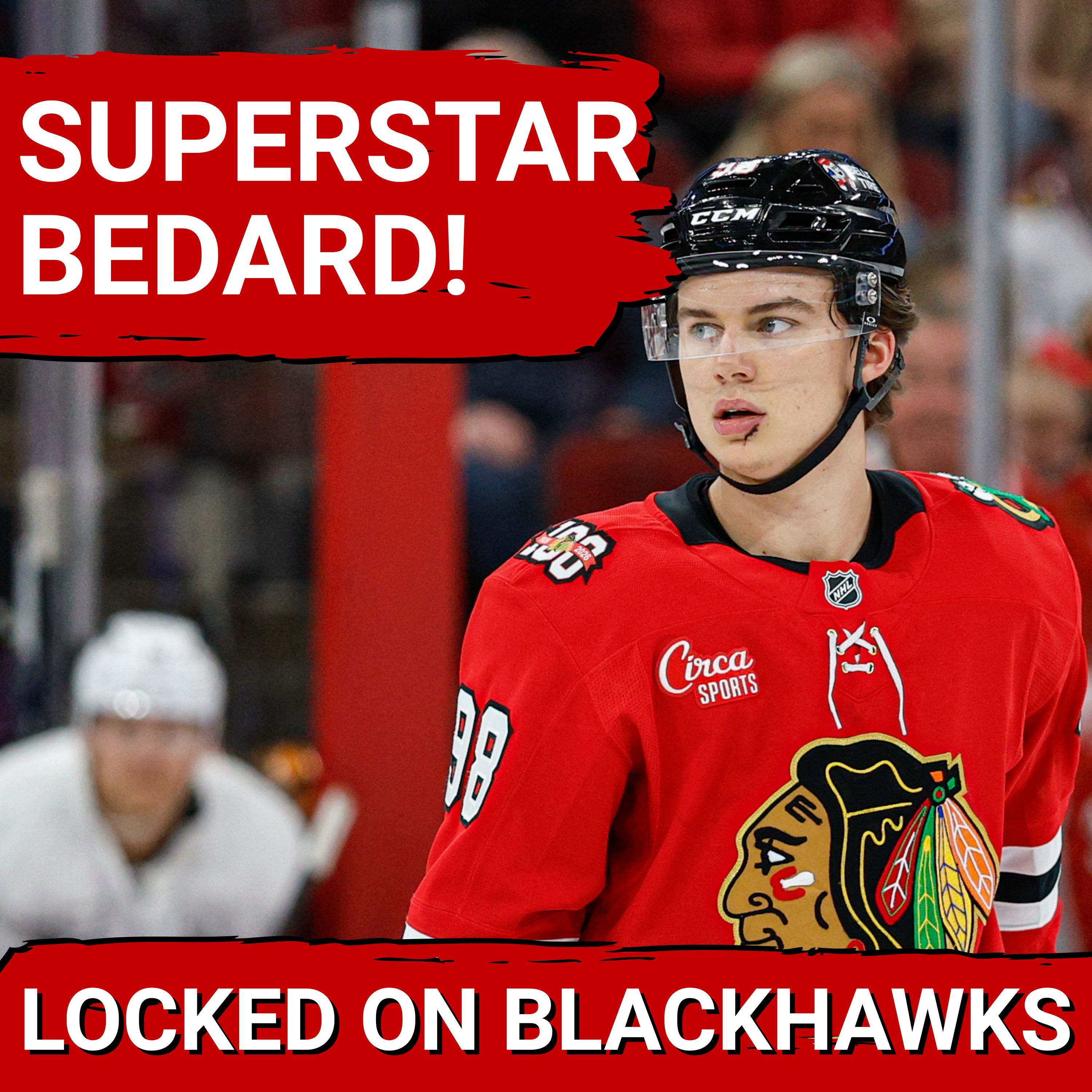 POSTGAME: Connor Bedard COOKS The Flames With Hat Trick | Blackhawks Riding 6-Game Point Streak!