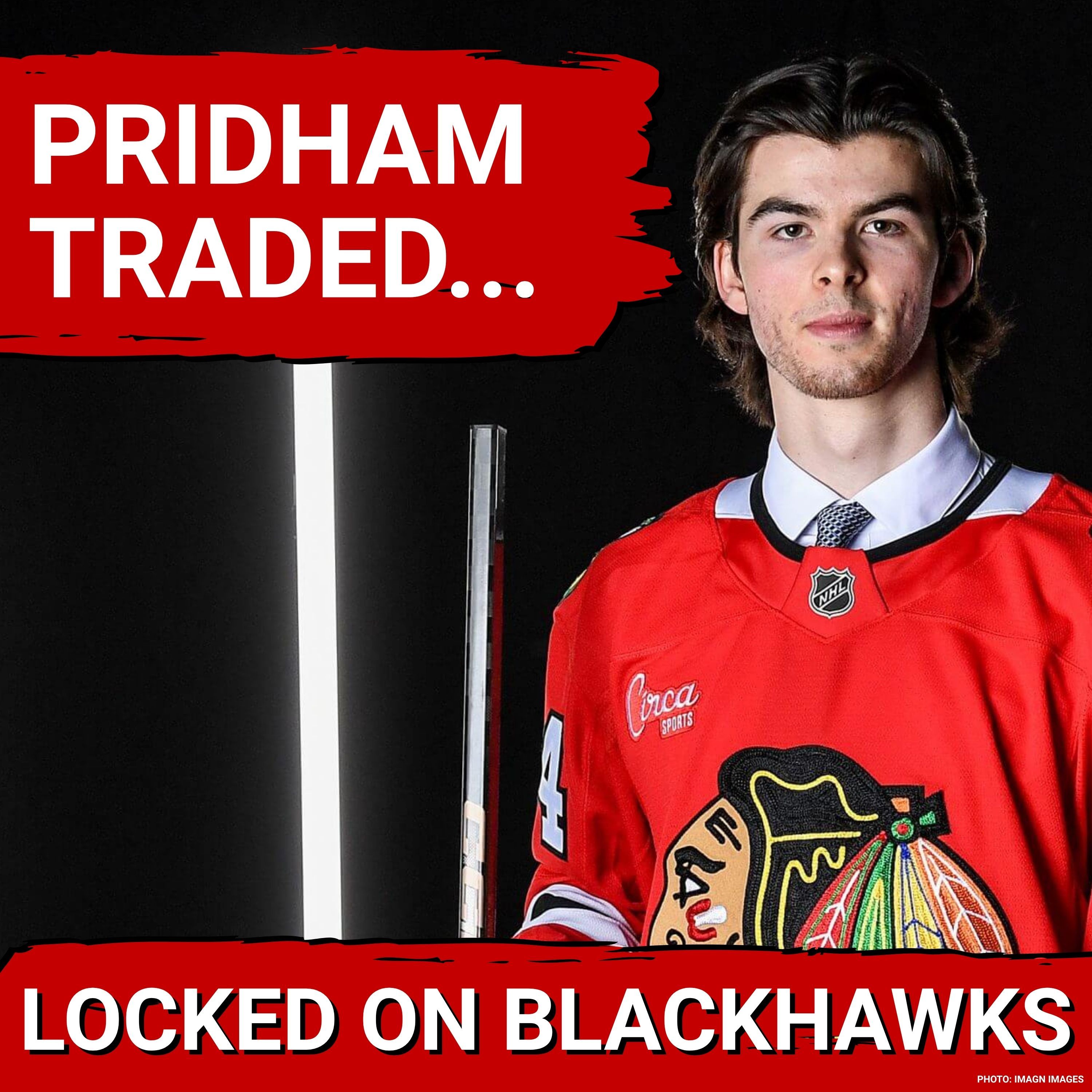 Reaction: Chicago Blackhawks TRADE Prospect Jack Pridham | Daxon Rudolph's NHL Draft Profile episode artwork