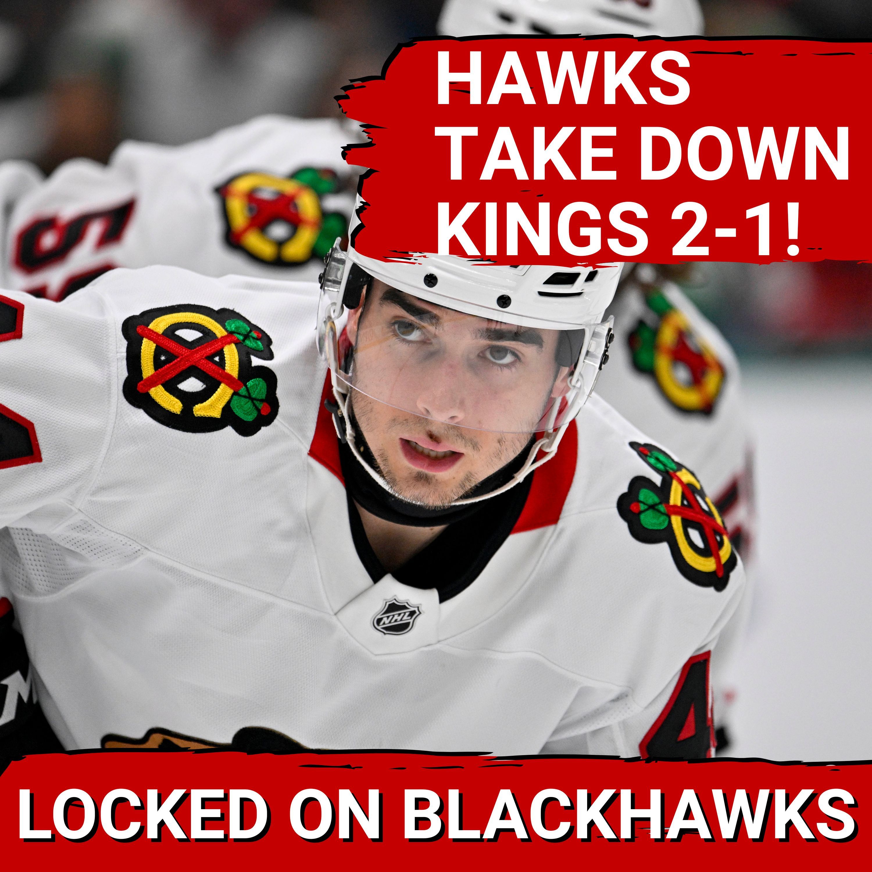 POSTGAME: Blackhawks Pick Up CLUTCH 2-1 Win Over LA Kings | Vanacker's Tear Continues in OHL