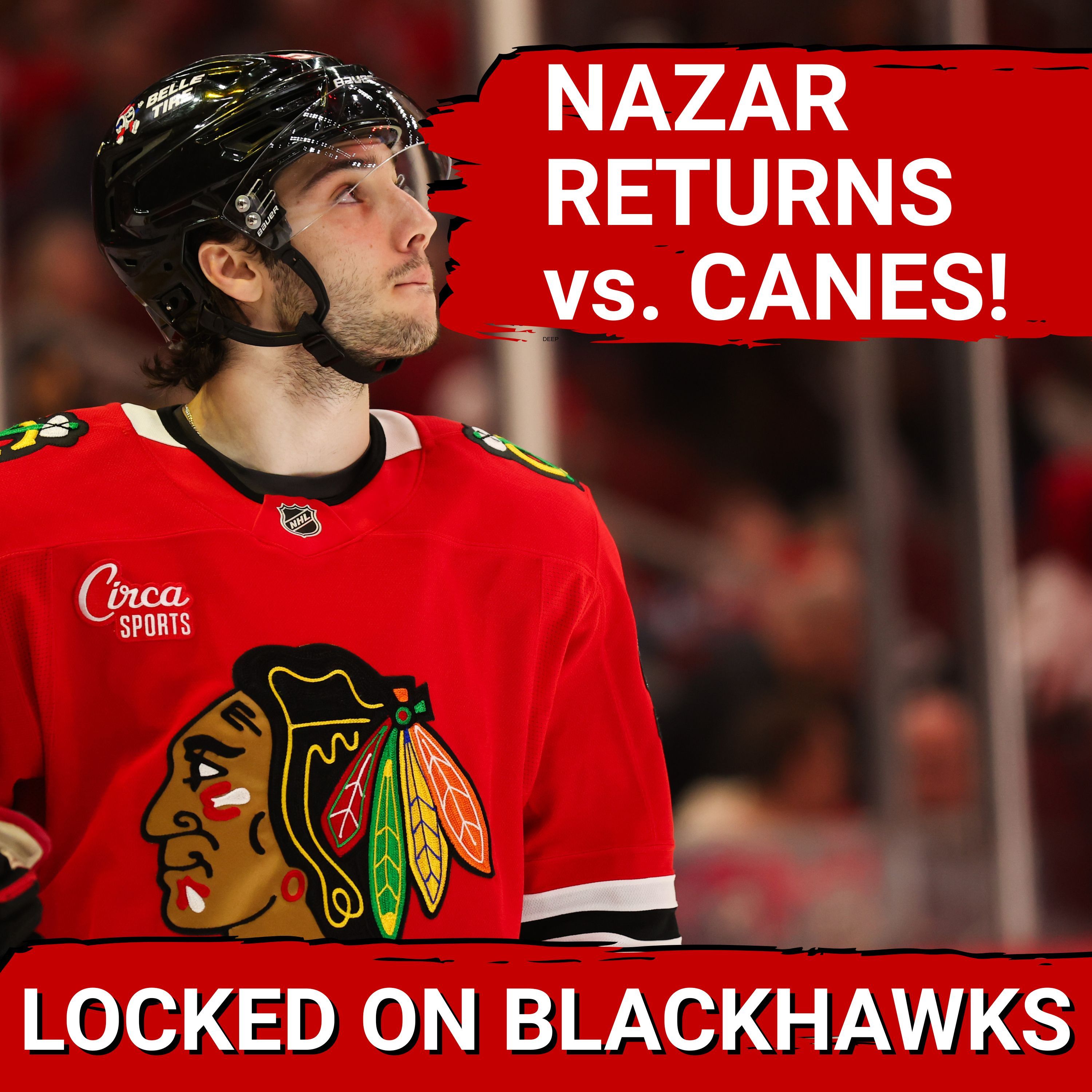 Frank Nazar RETURNS vs. Carolina Hurricanes | Chicago Blackhawks Roster Moves Coming?