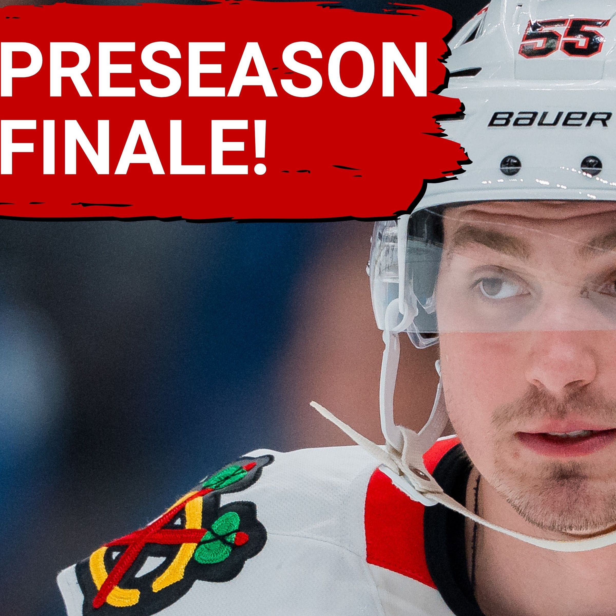 Better Sophomore Season: Levshunov or Rinzel? | Blackhawks Preseason Finale vs. Blues