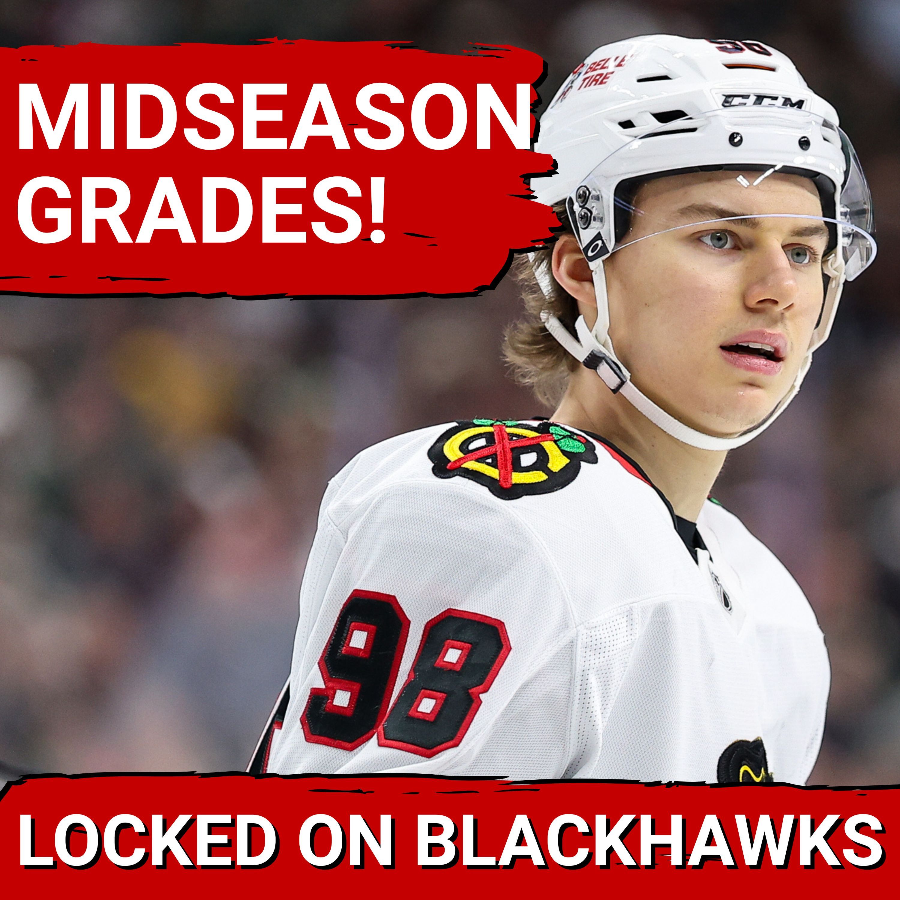 Chicago Blackhawks 2025-26 Midseason Grades | Anton Frondell BEST Forward at World Juniors