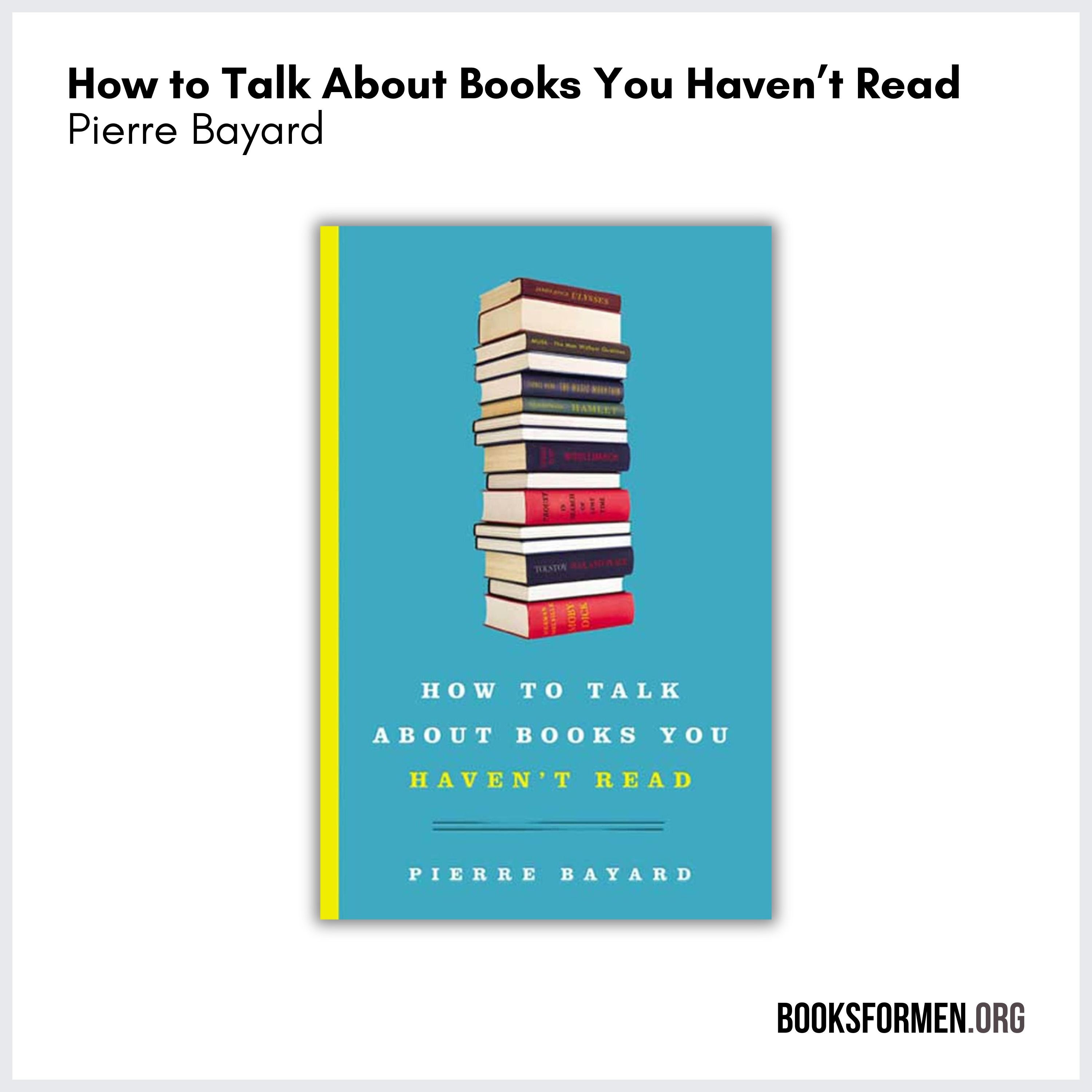 #272 | Is It Possible to Have a Meaningful Conversation About a Book You Haven’t Read?