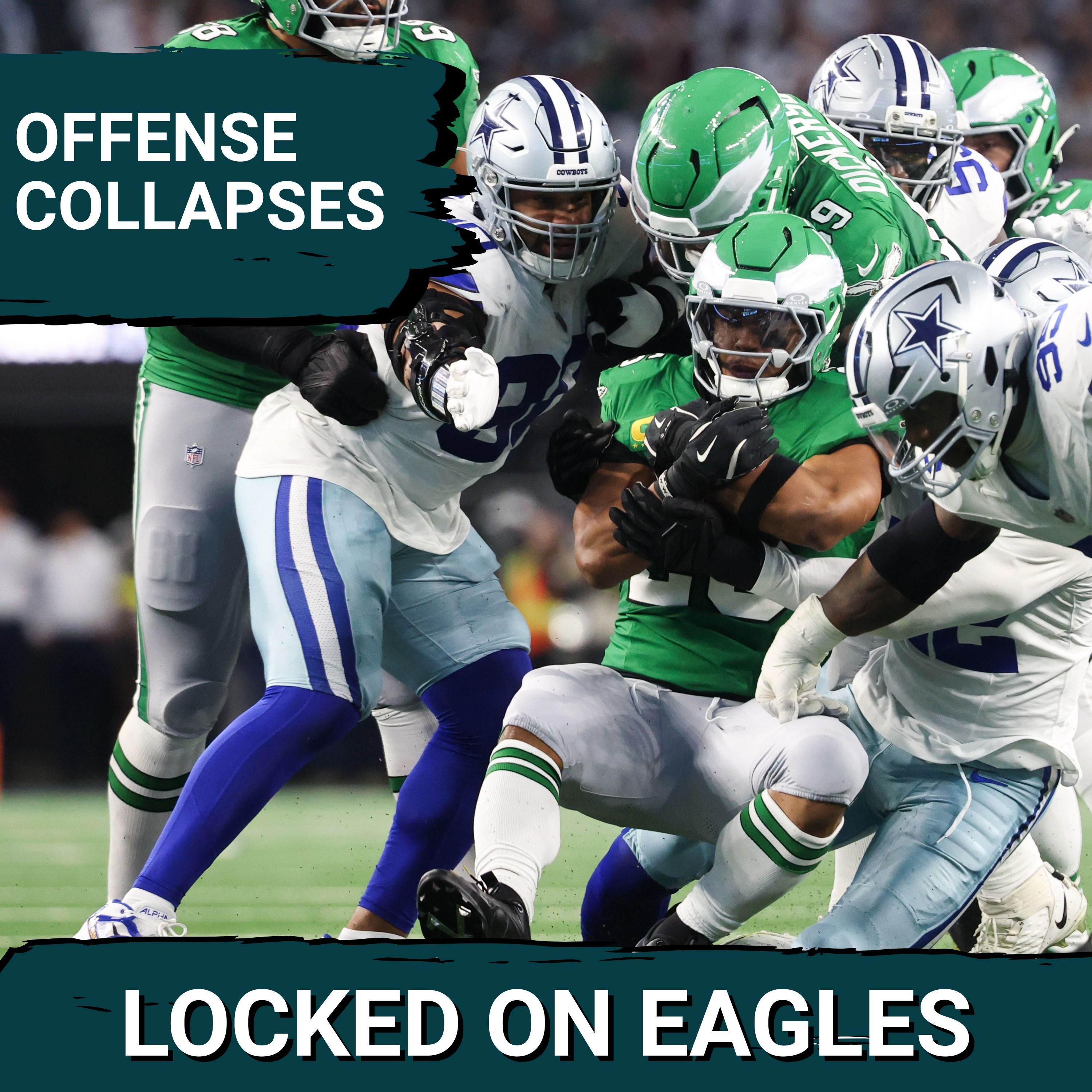 TOTAL COLLAPSE: Philadelphia Eagles offense BLOWS IT in Dallas!