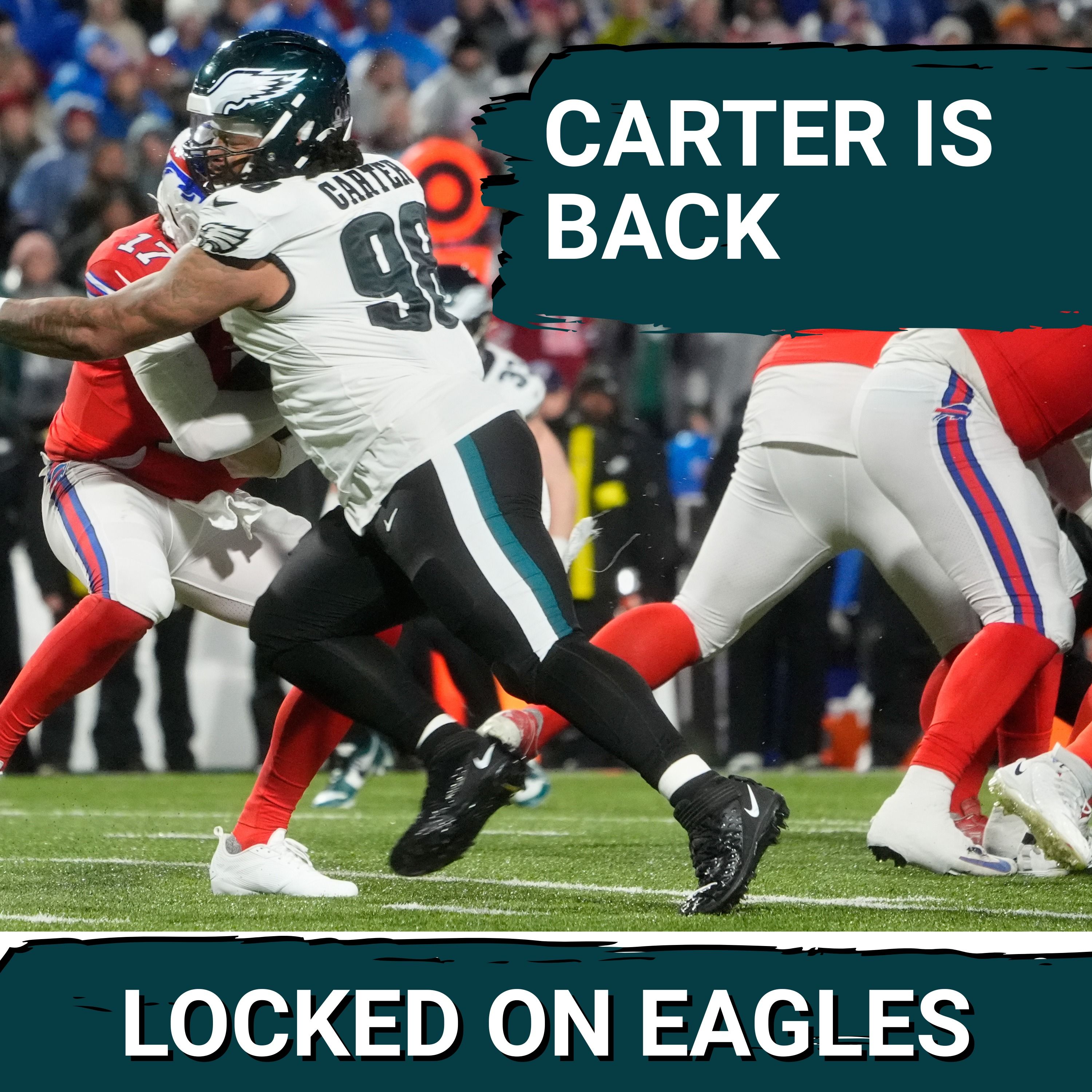 DOMINANT: Jalen Carter and the Philadelphia Eagles defense SHUTS JOSH ALLEN DOWN!