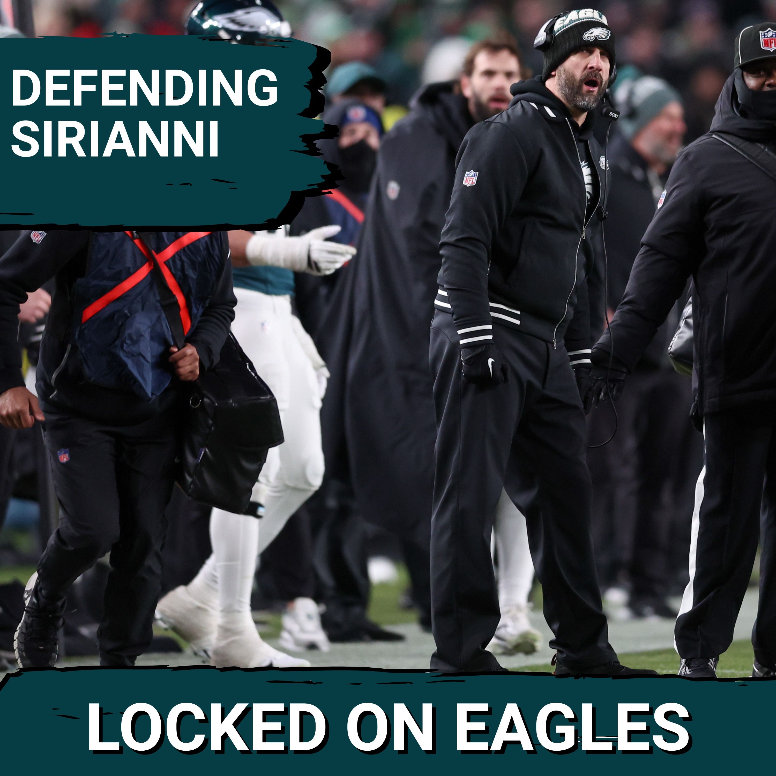 DEFEND: Howie Roseman BACKS UP Nick Sirianni in end of season press conference!